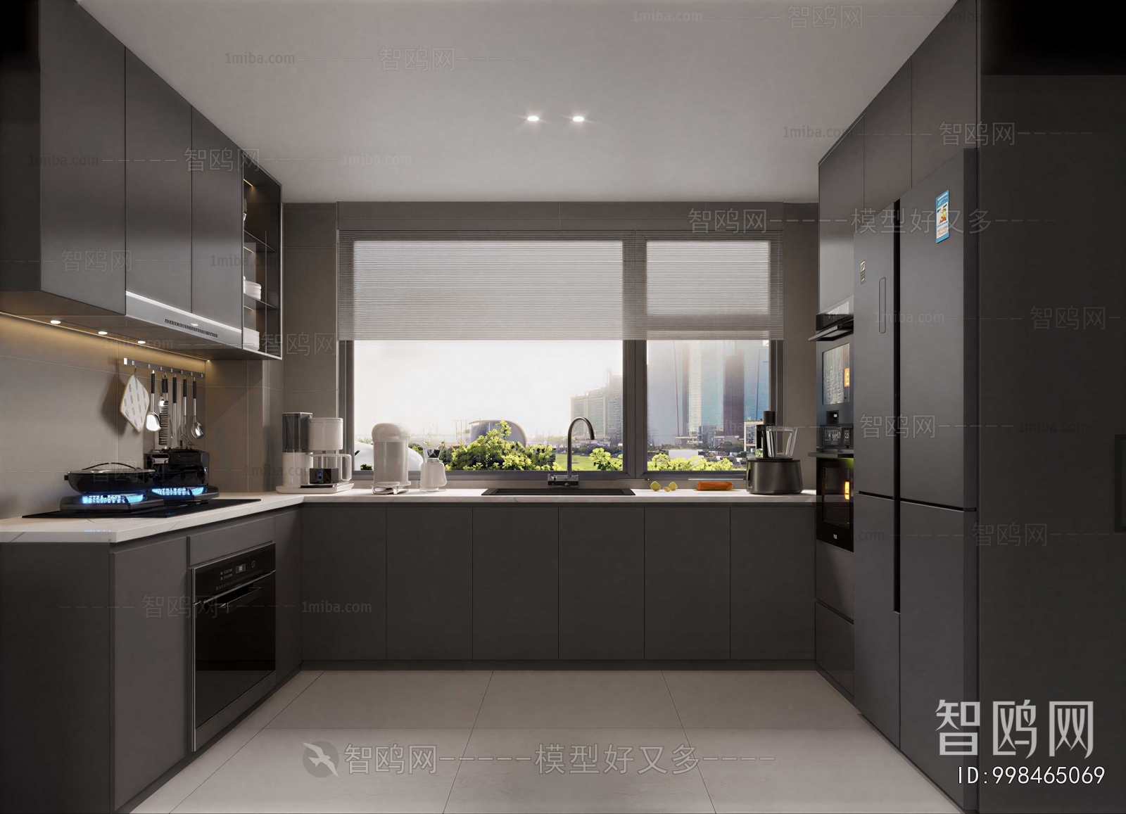 Modern The Kitchen