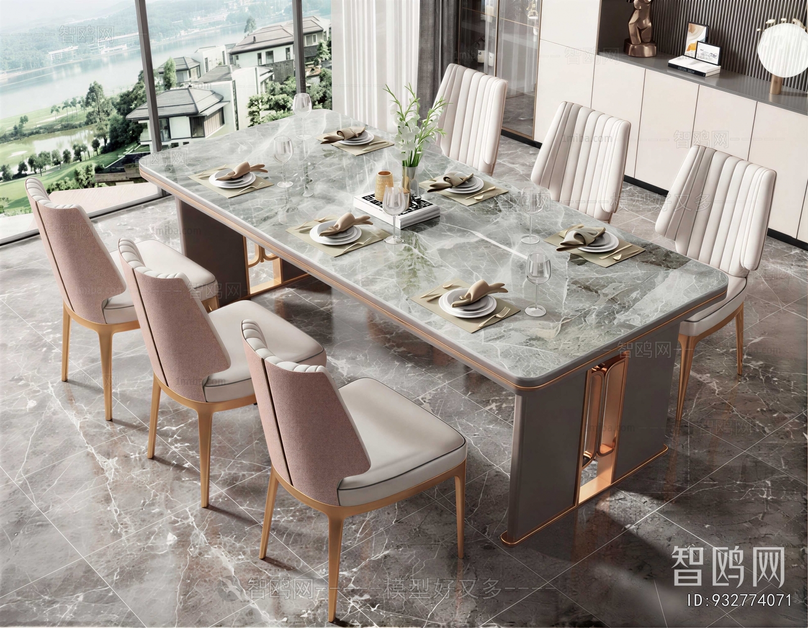 Modern Dining Table And Chairs