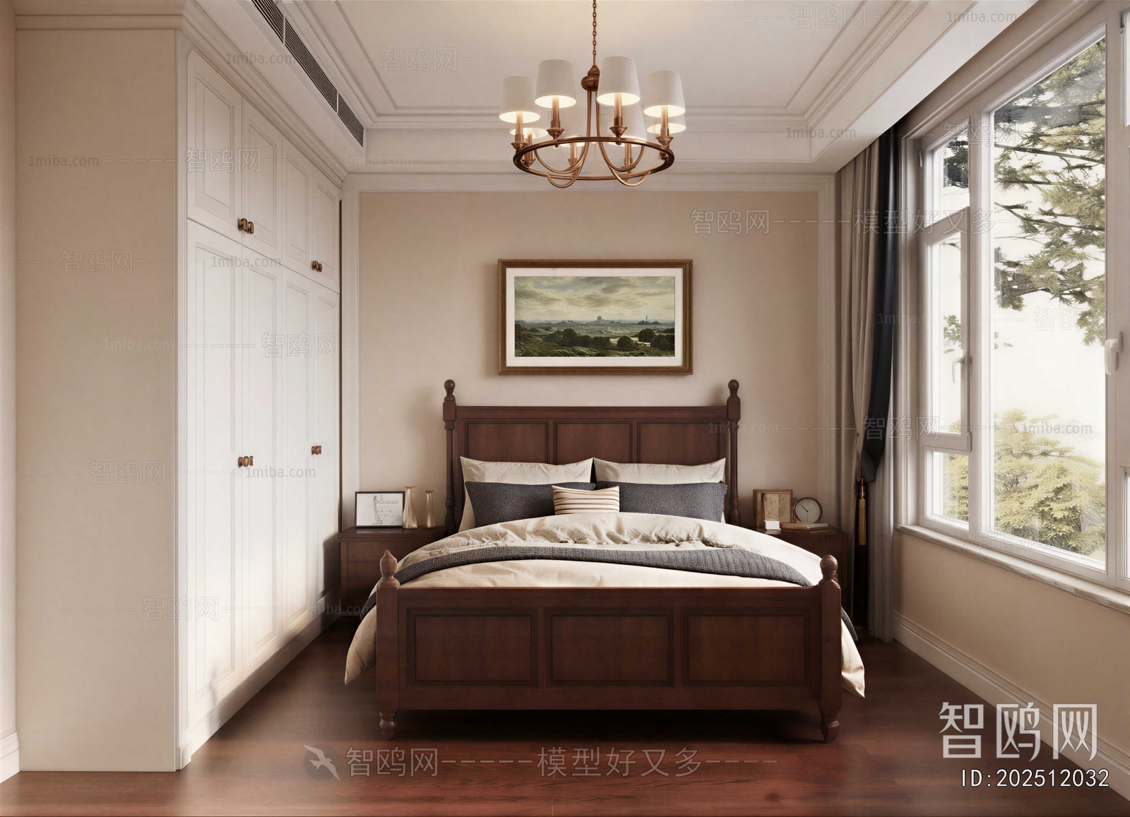 American Style Bedroom