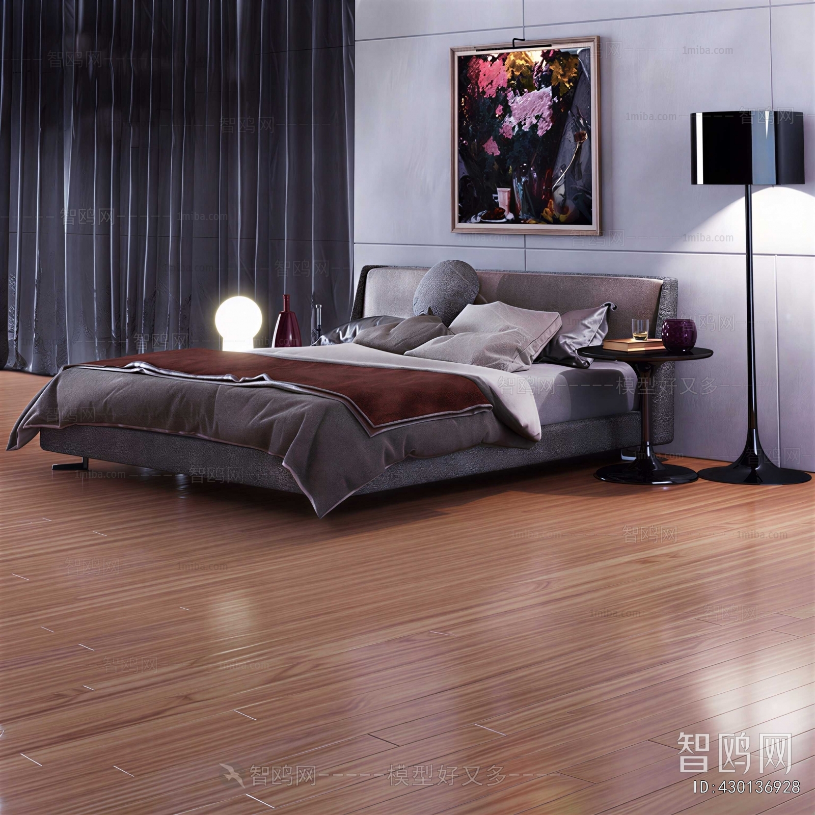 Modern Double Bed