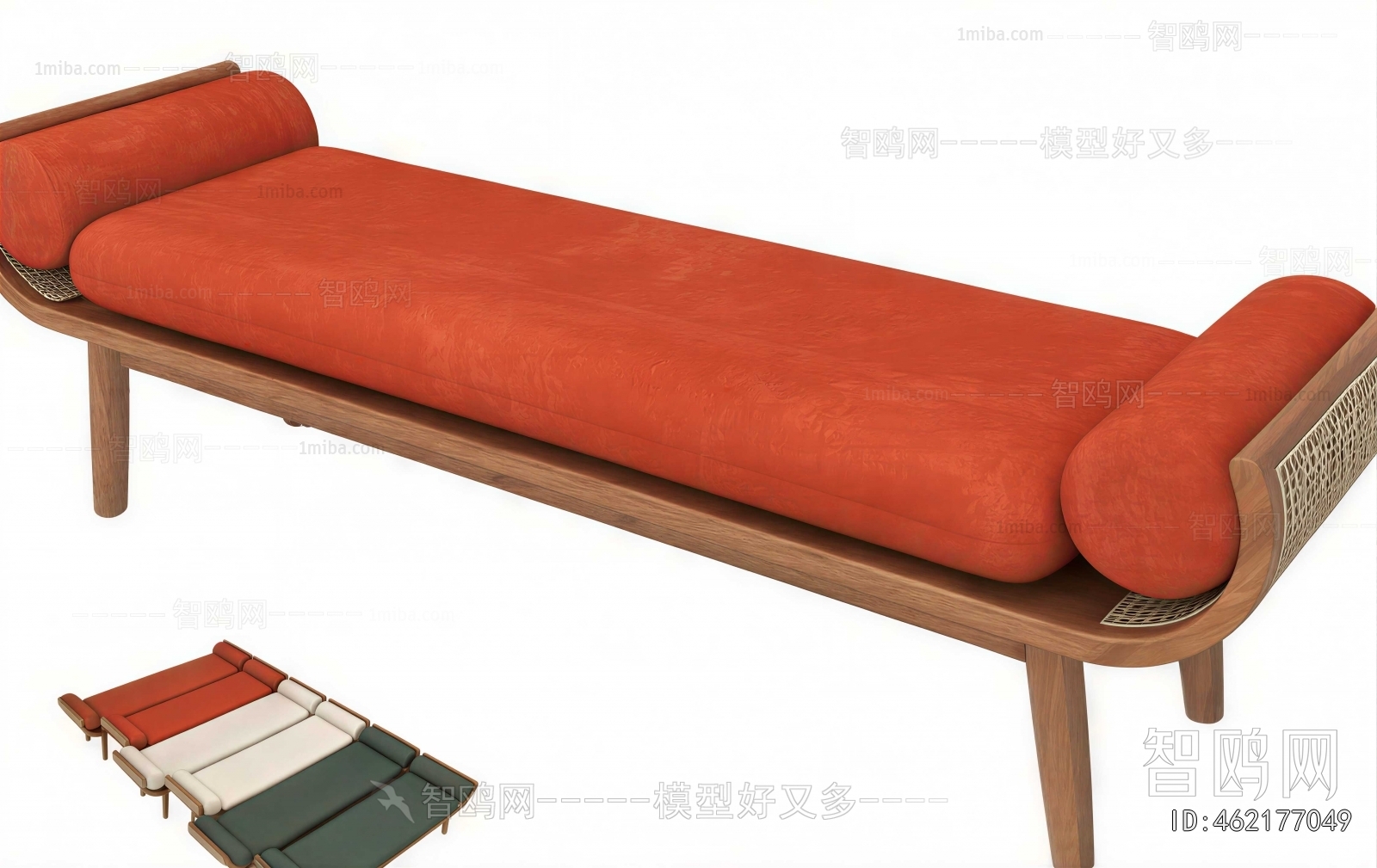 New Chinese Style Sofa Stool