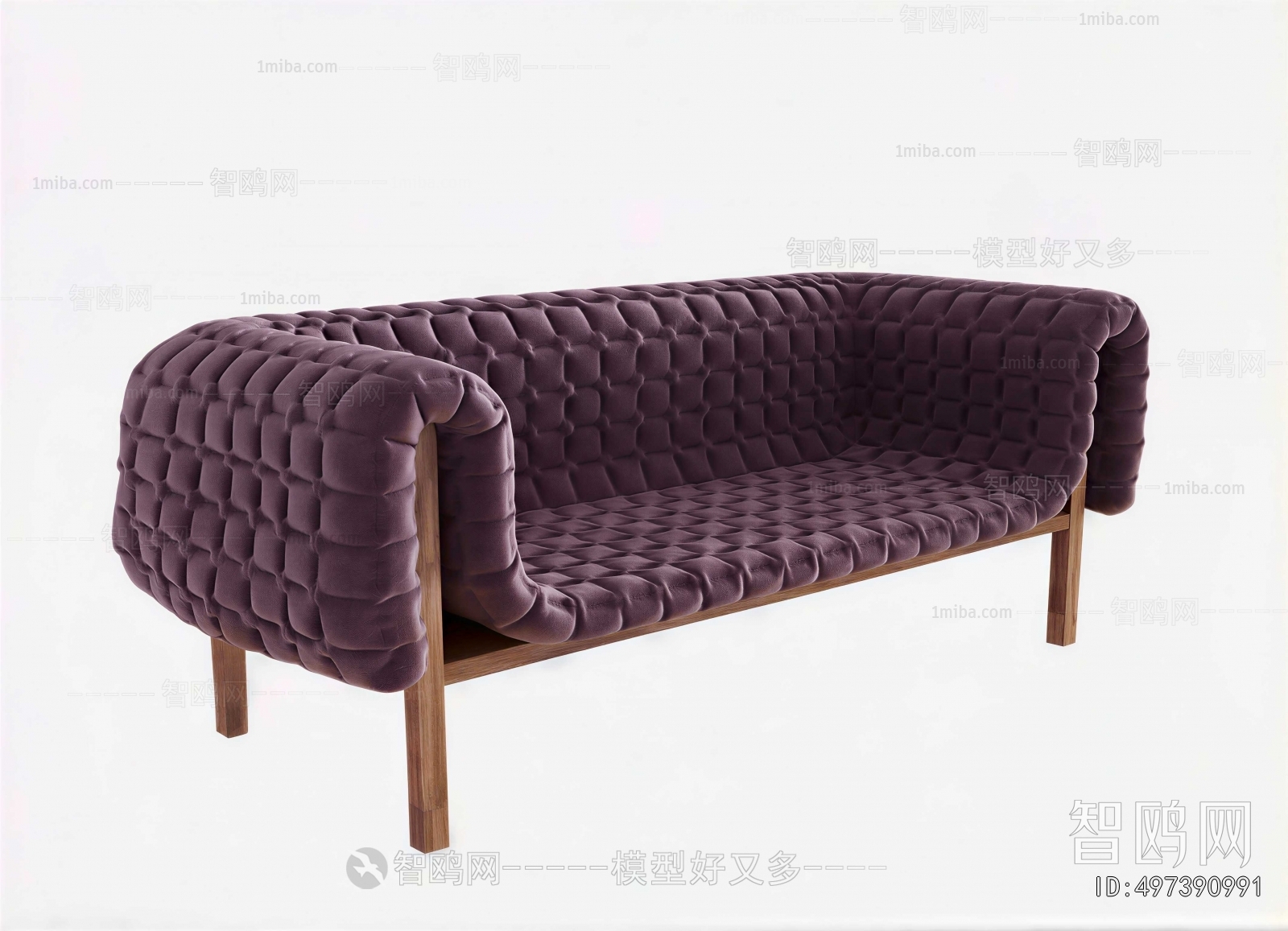 American Style Three-seat Sofa