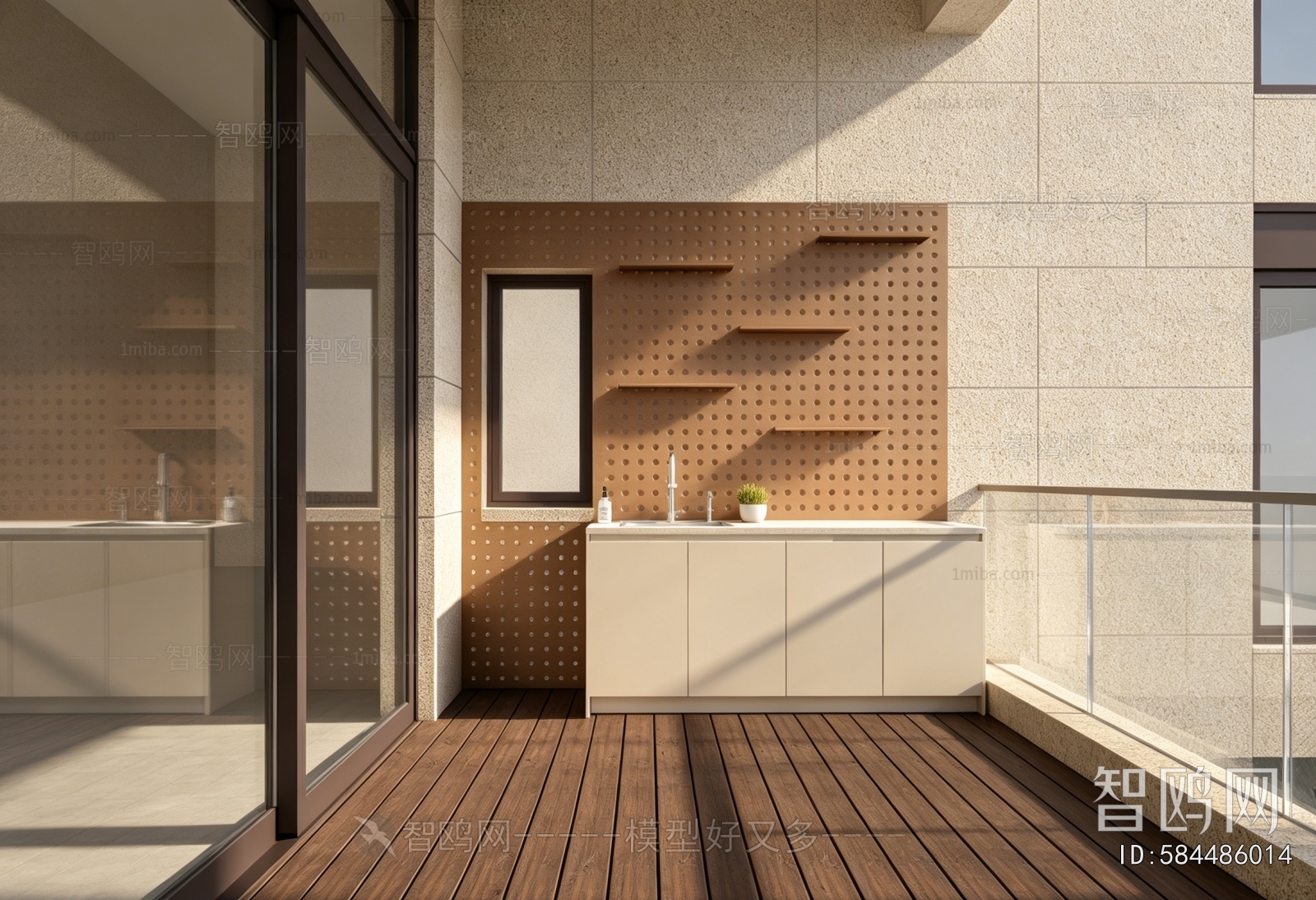 Modern Leisure Balcony