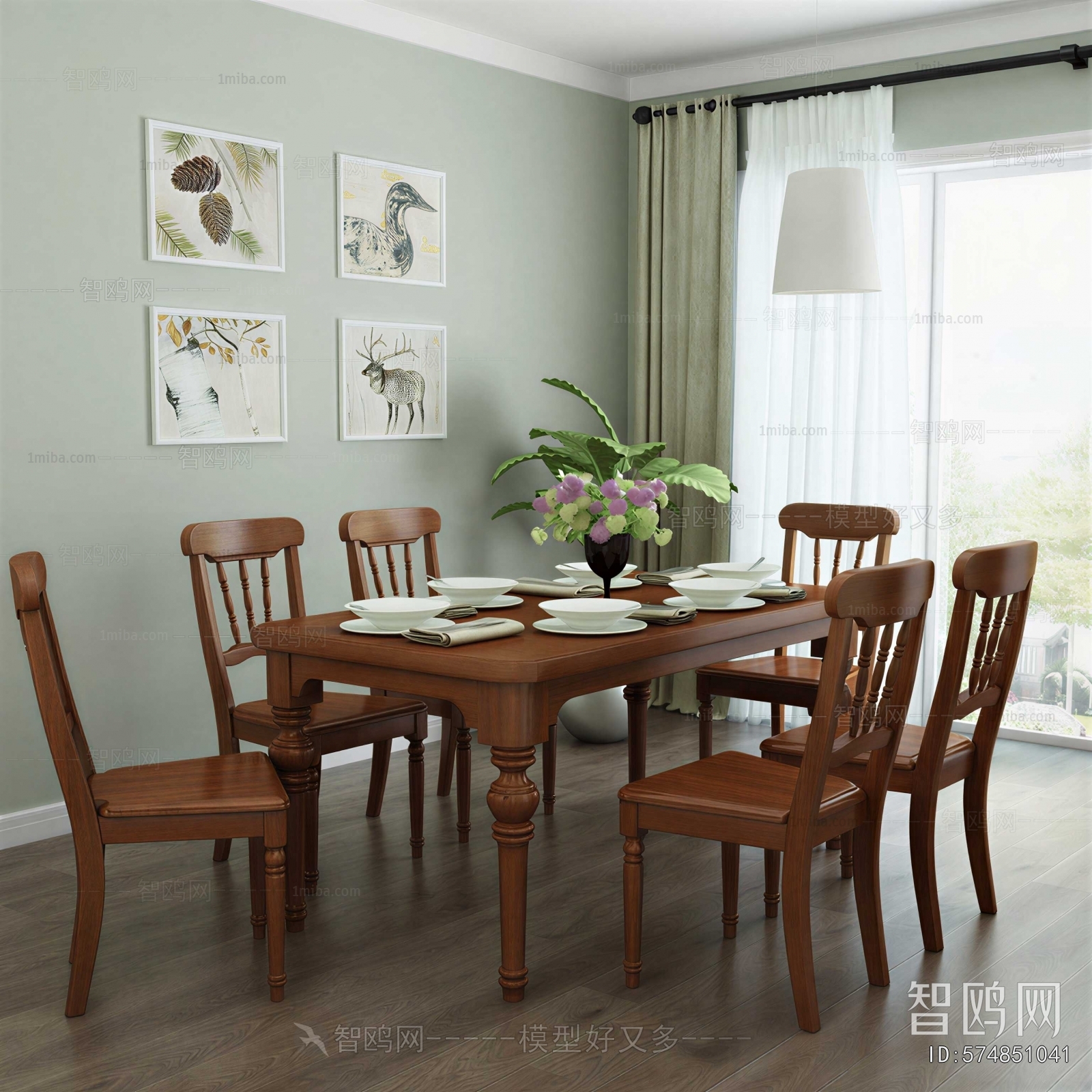 American Style Dining Room