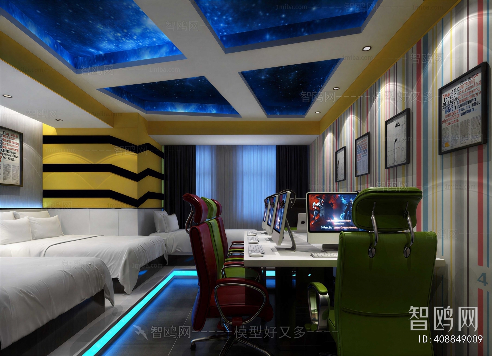 Modern Guest Room