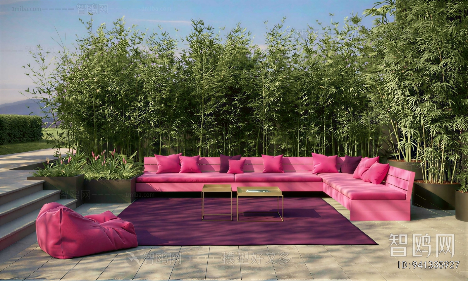 Modern Outdoor Sofa