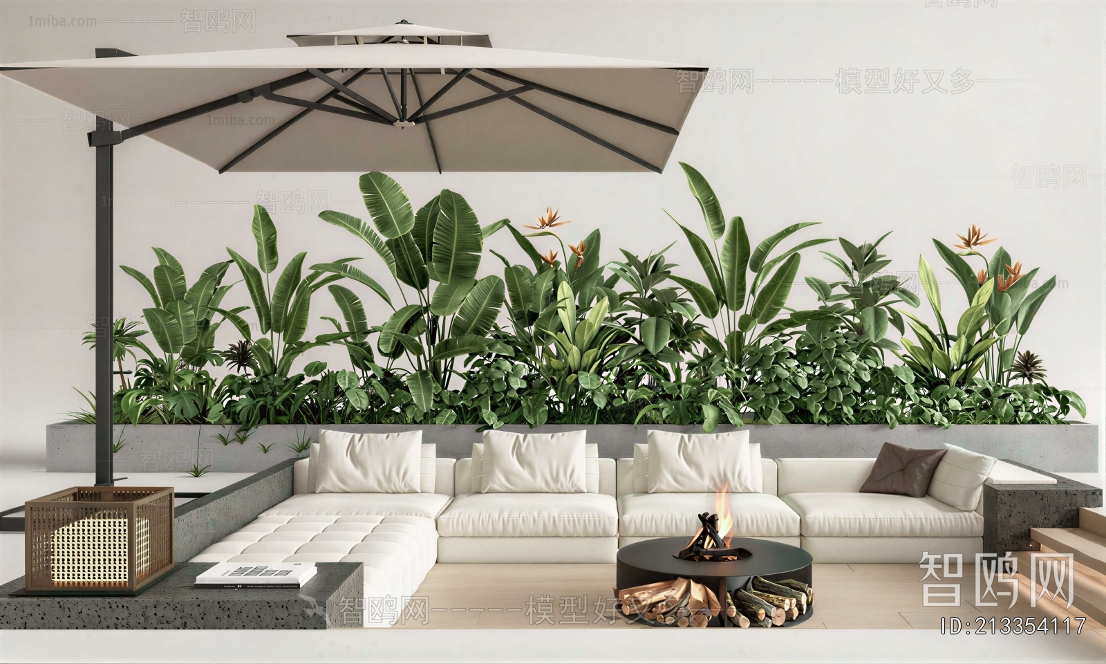 Modern Outdoor Sofa