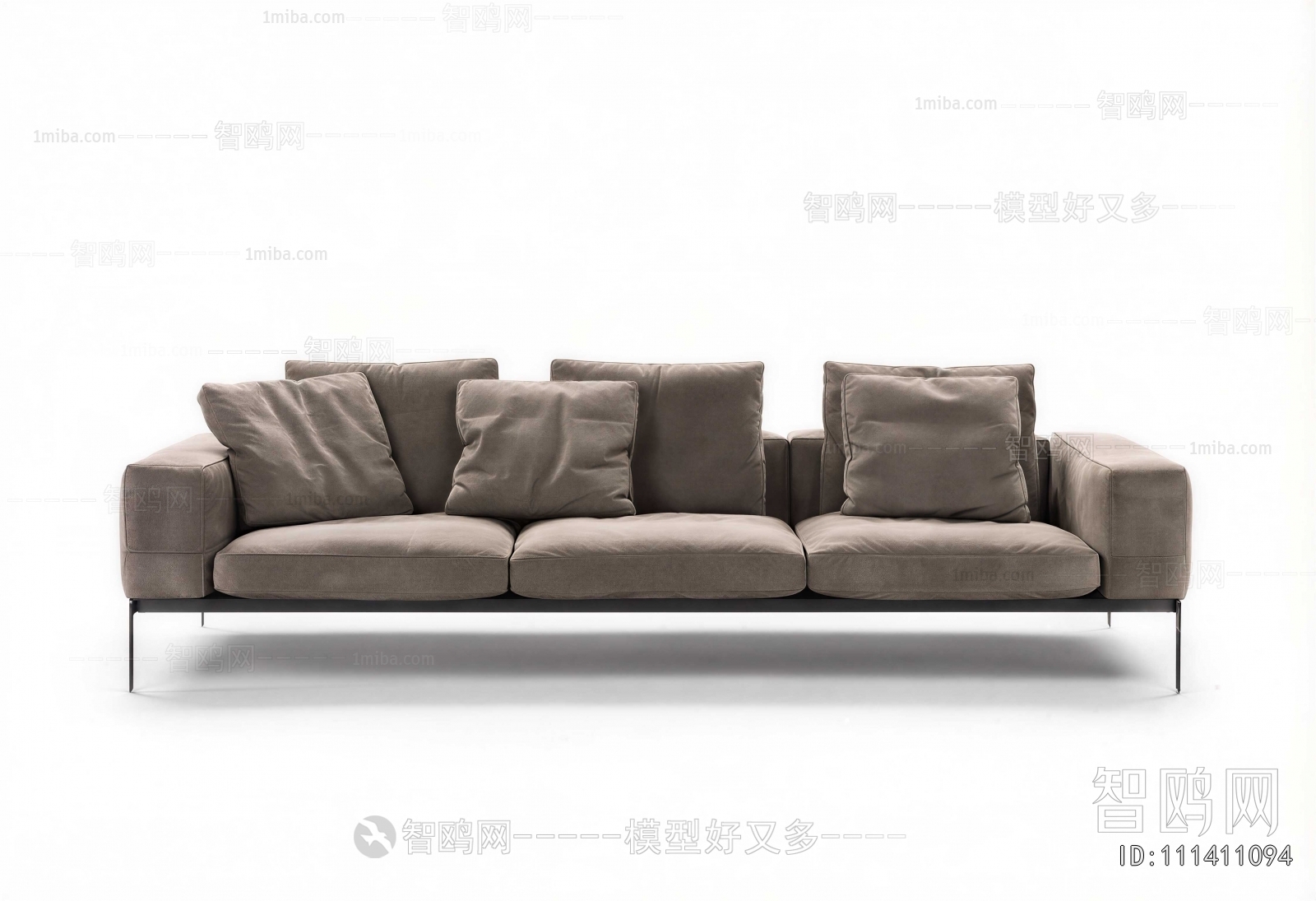 Modern Three-seat Sofa