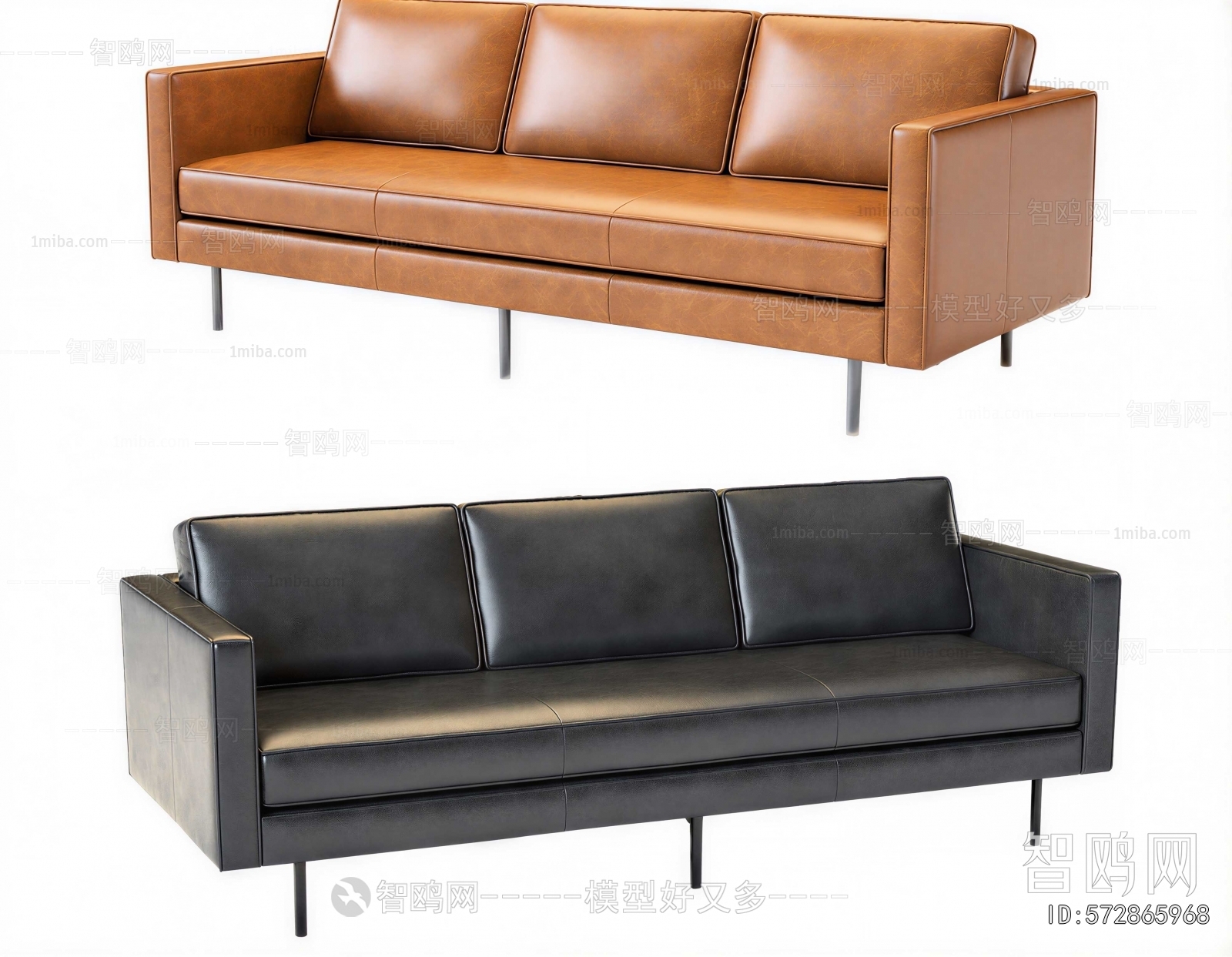 Modern Three-seat Sofa