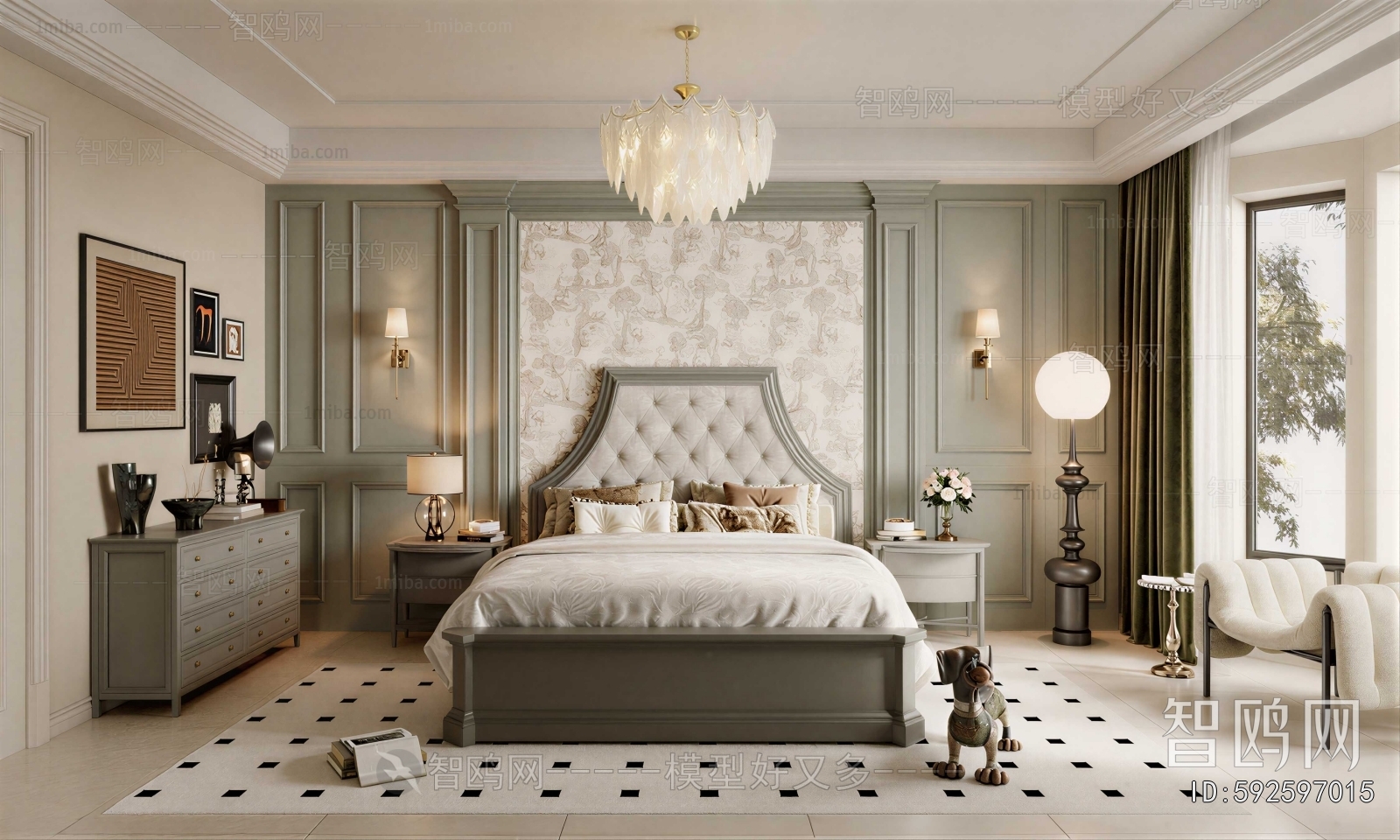 French Style Bedroom