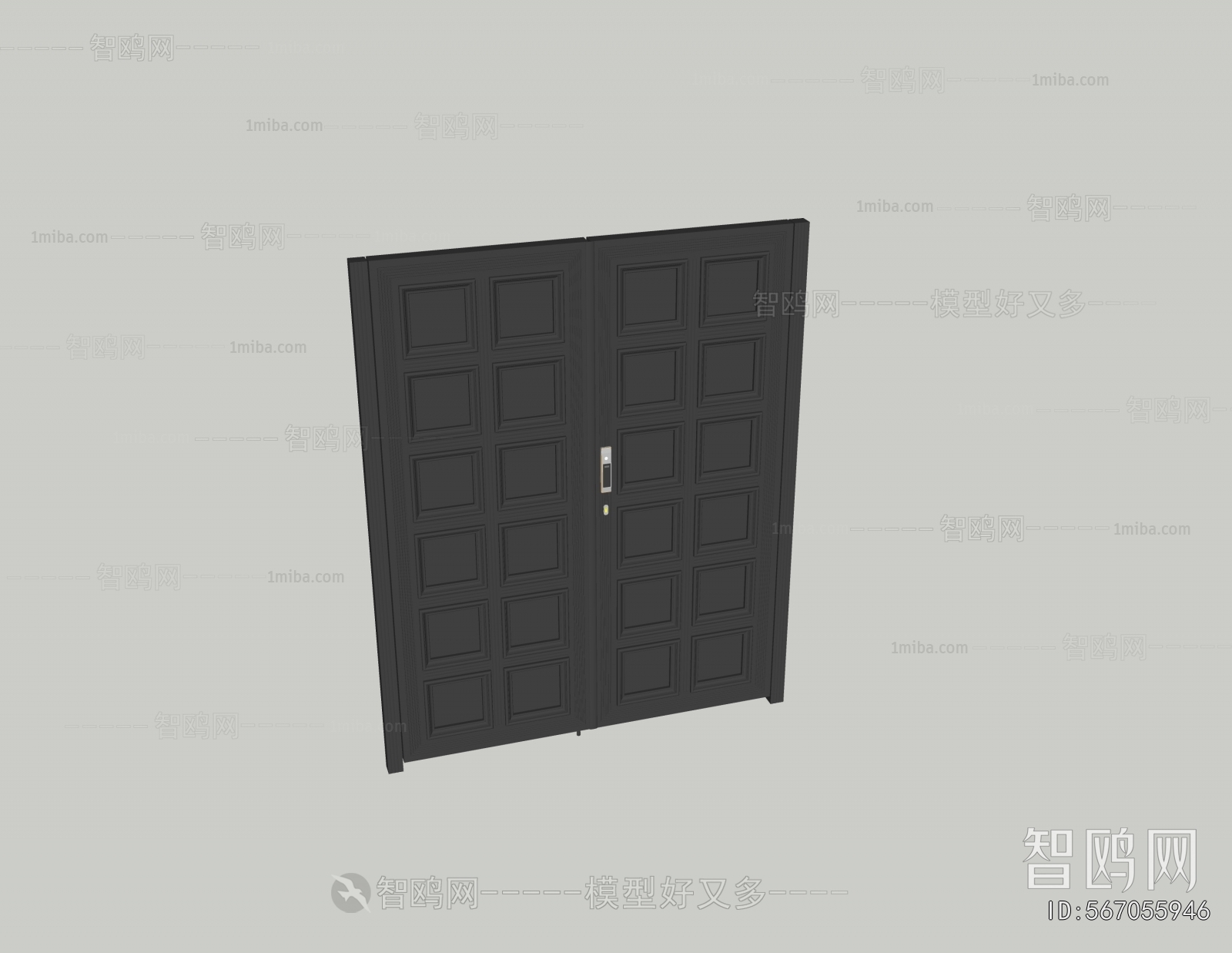 Modern Double Door