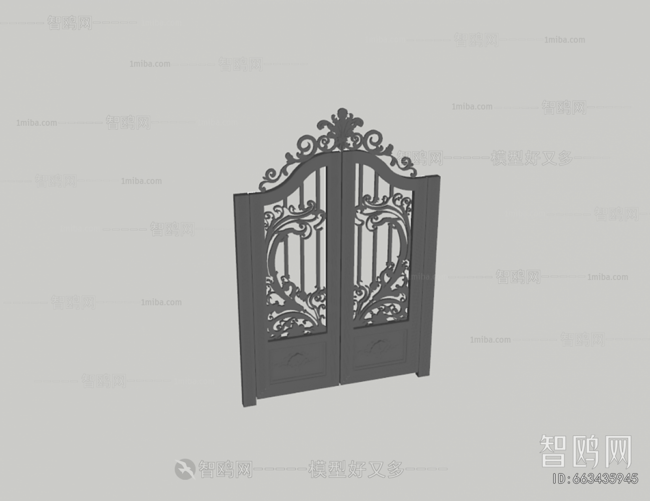 American Style Double Door