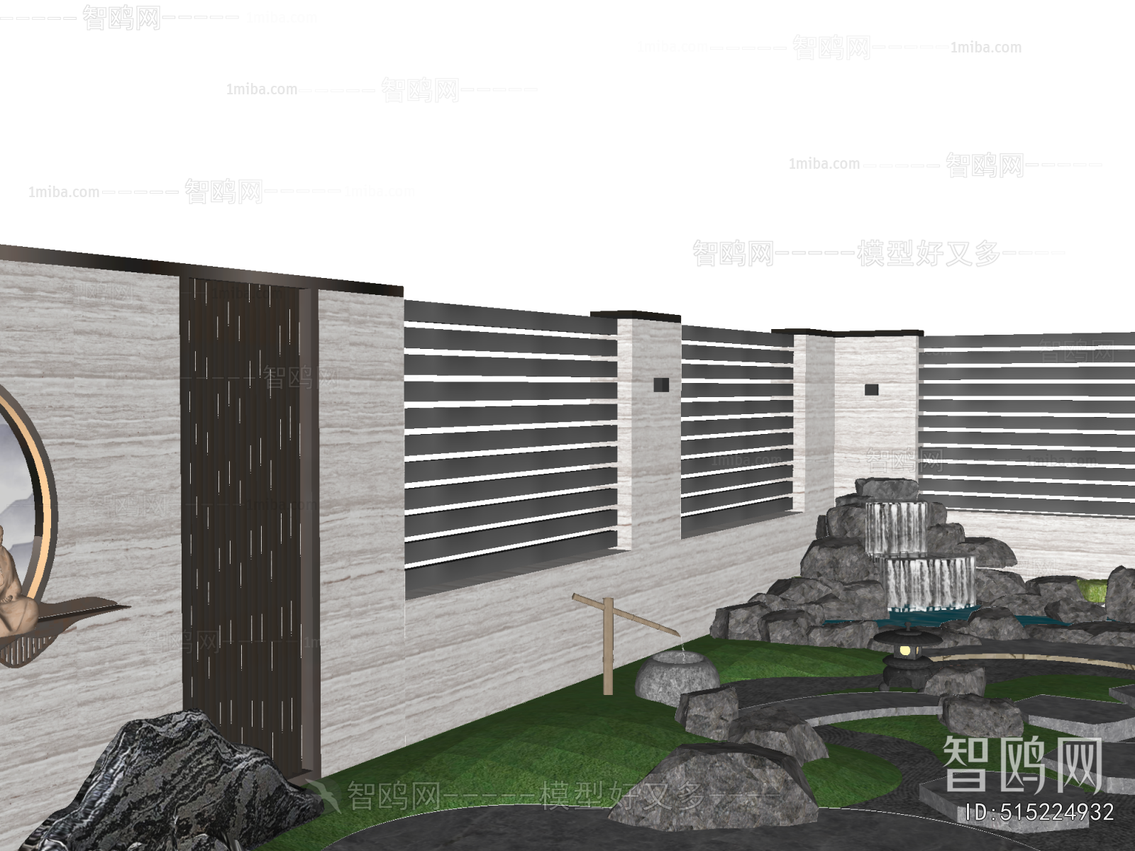 New Chinese Style Terrace