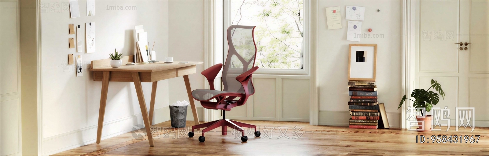 Modern Office Desk And Chair