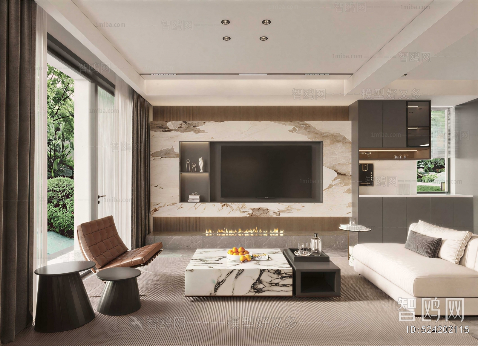 Modern A Living Room