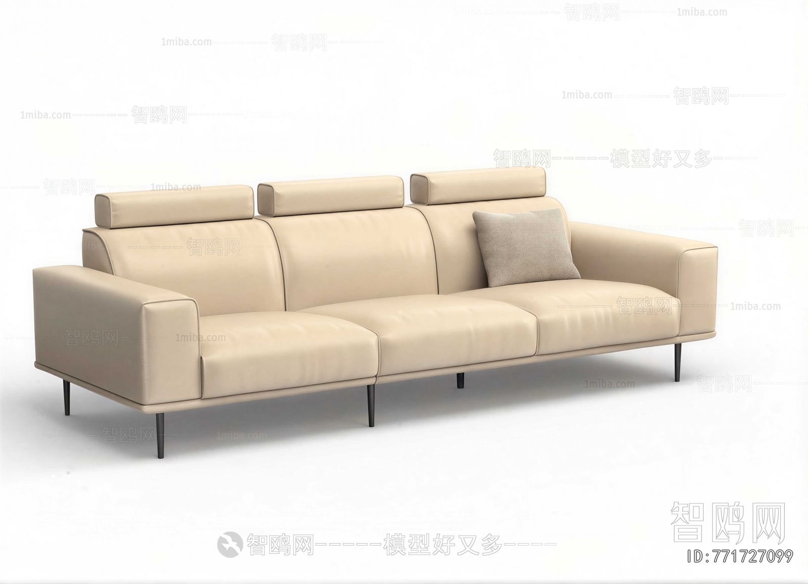 Modern Three-seat Sofa