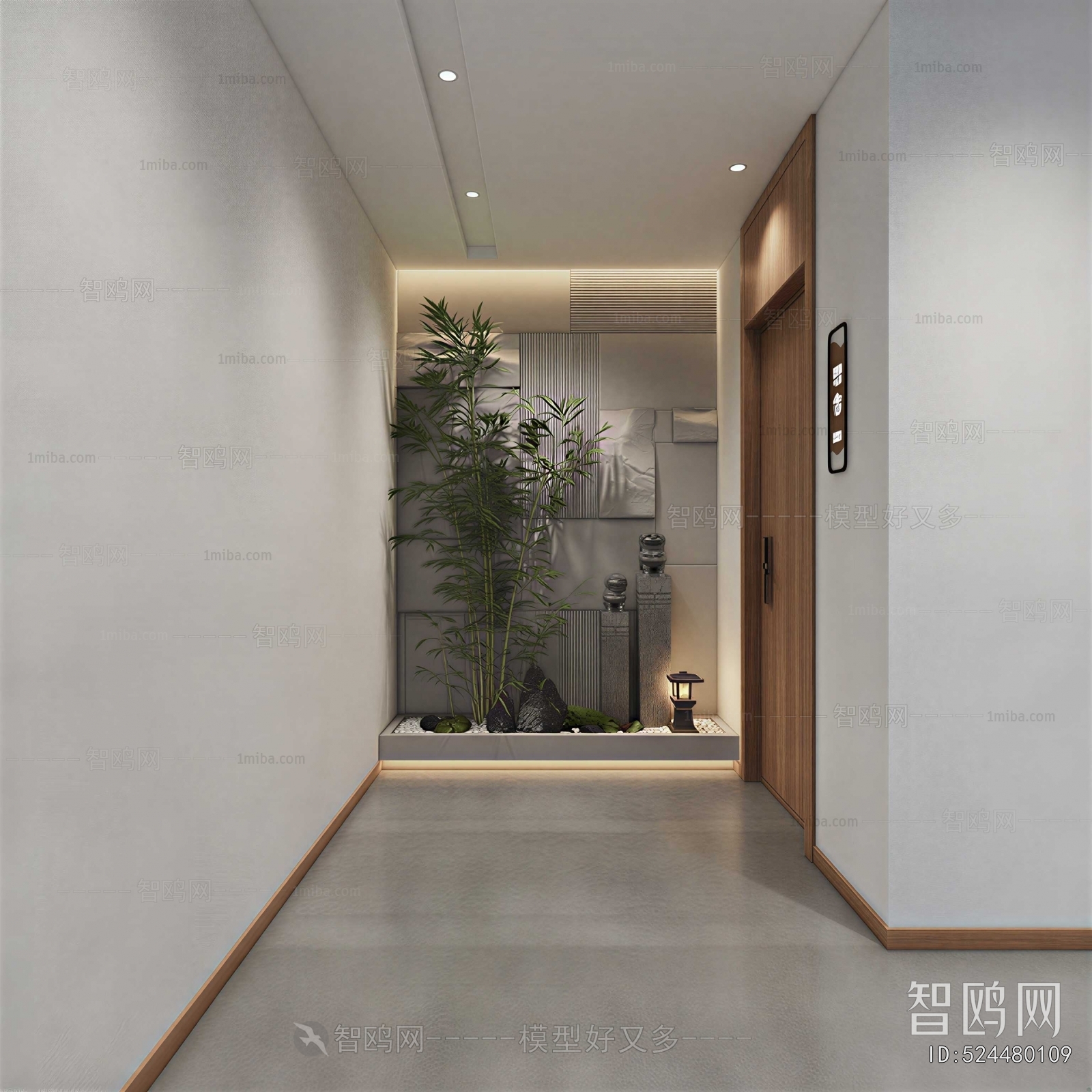 New Chinese Style Hallway