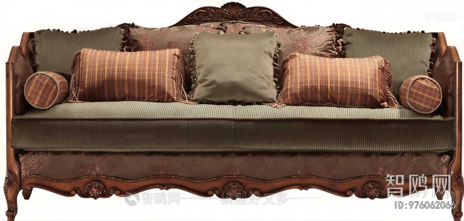 European Style Three-seat Sofa