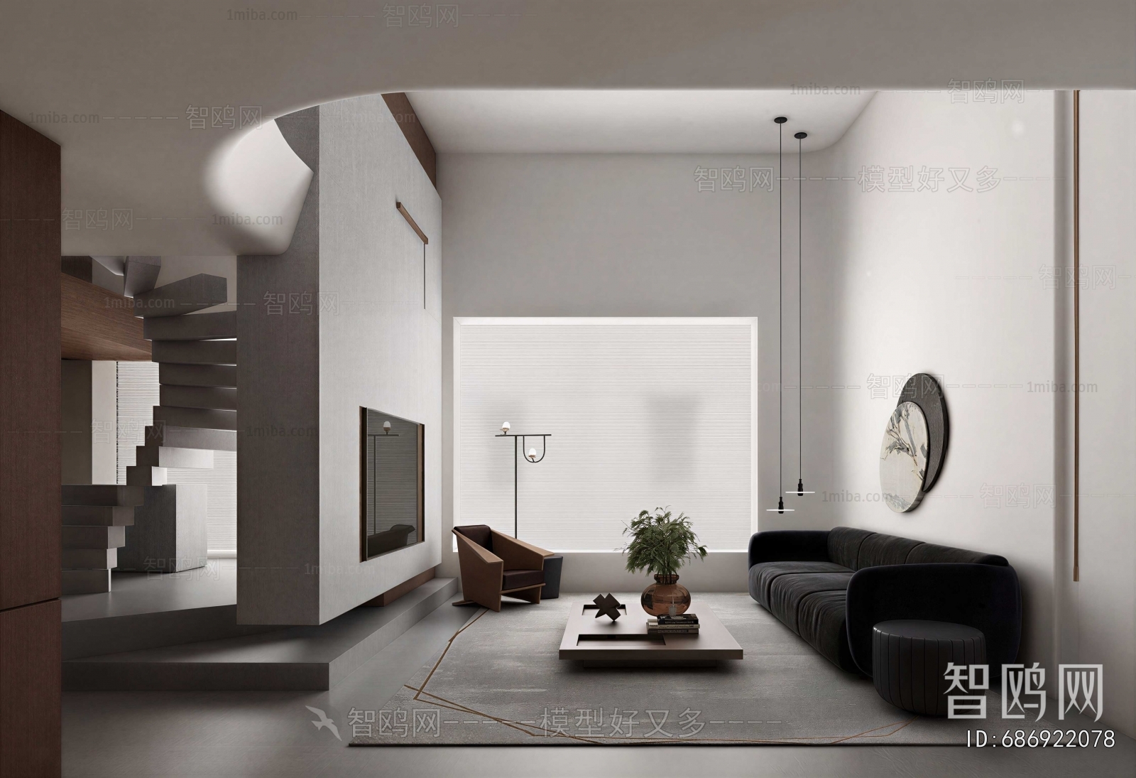 Modern A Living Room