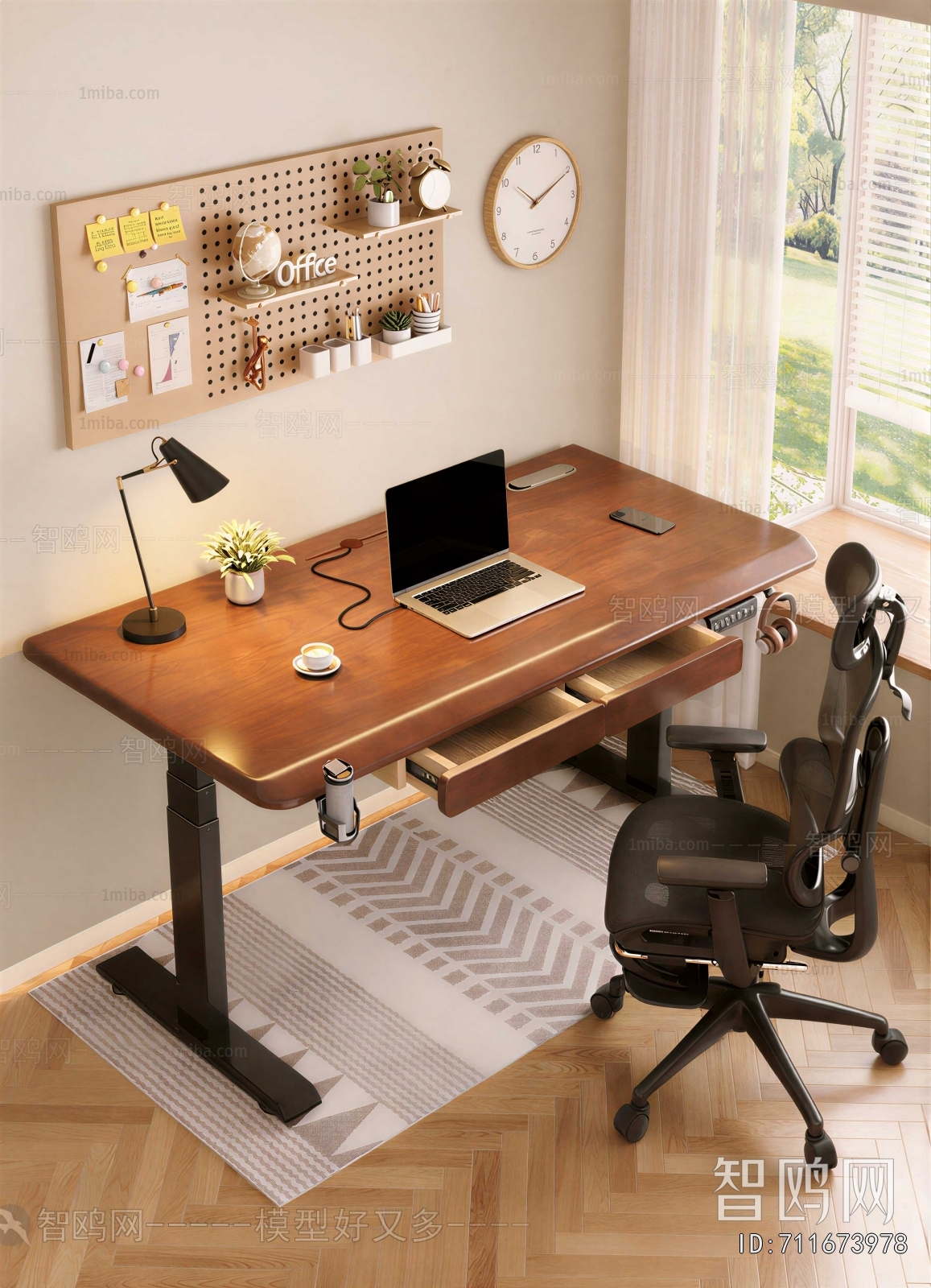 Modern Computer Desk And Chair
