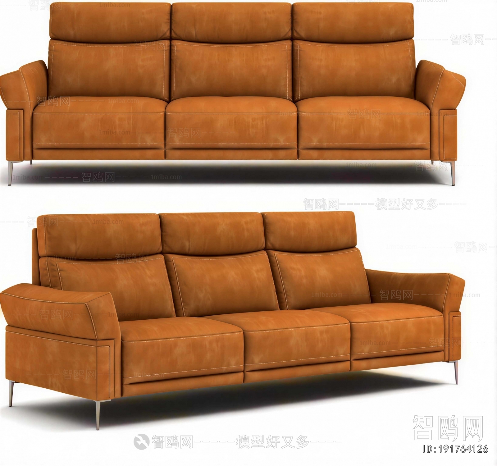 Modern Three-seat Sofa