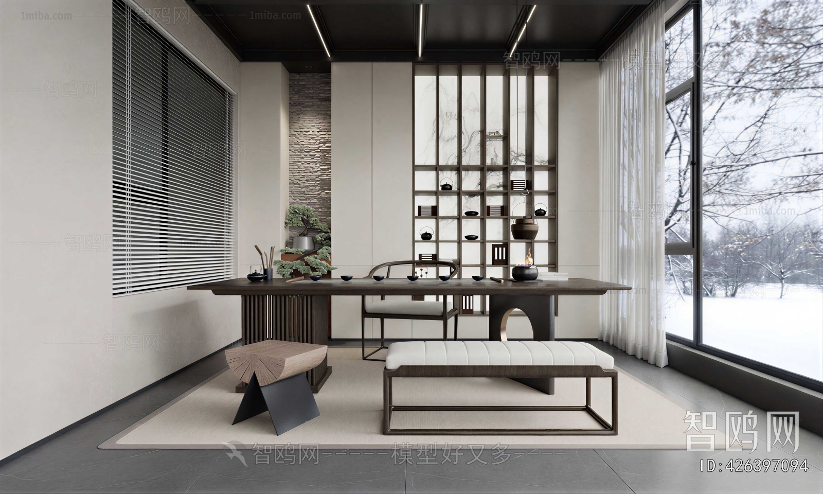 New Chinese Style Tea House