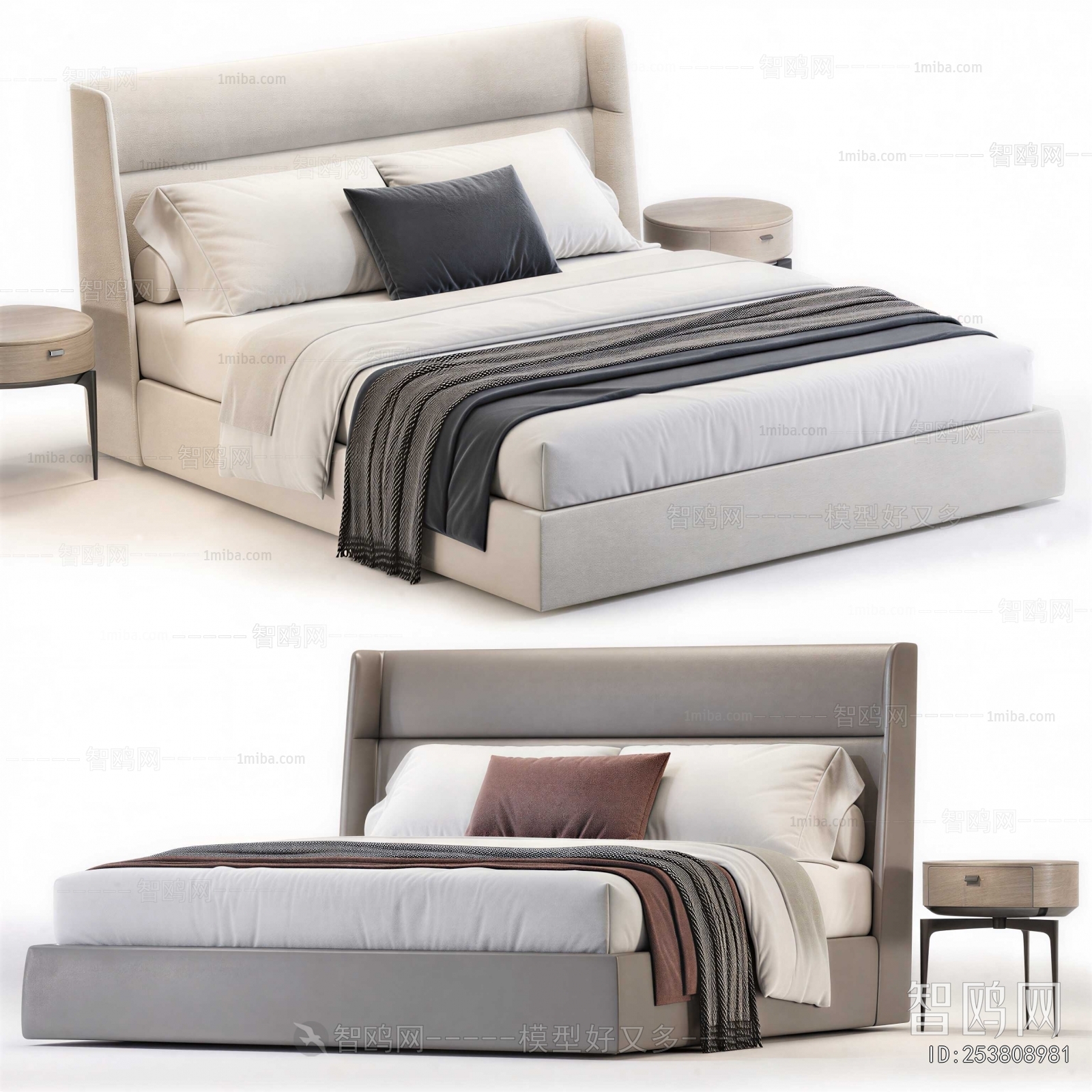 Modern Double Bed