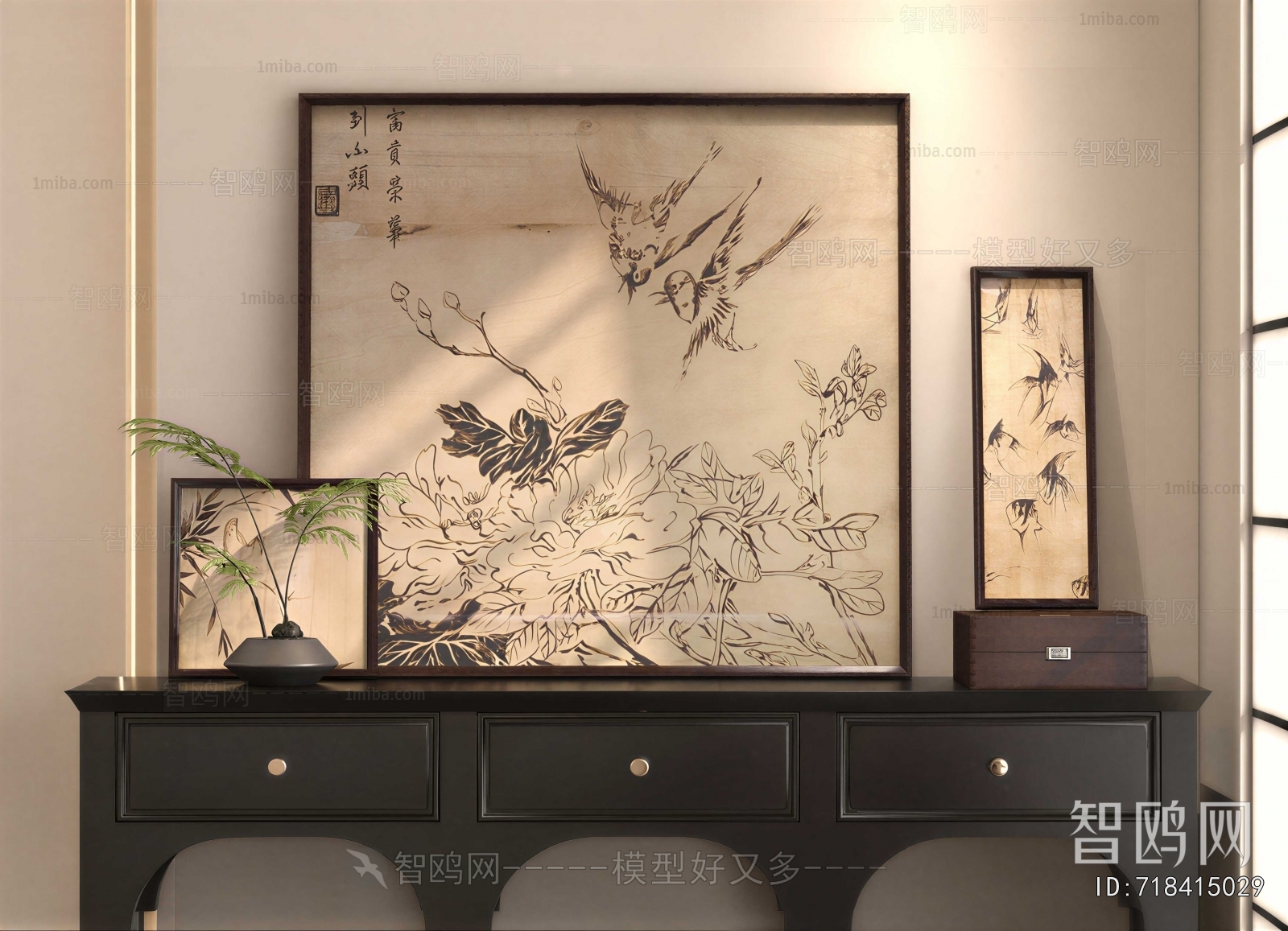 New Chinese Style Painting