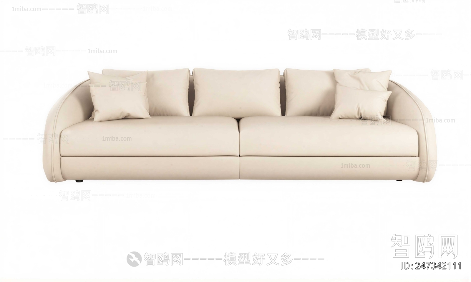 Modern Multi Person Sofa