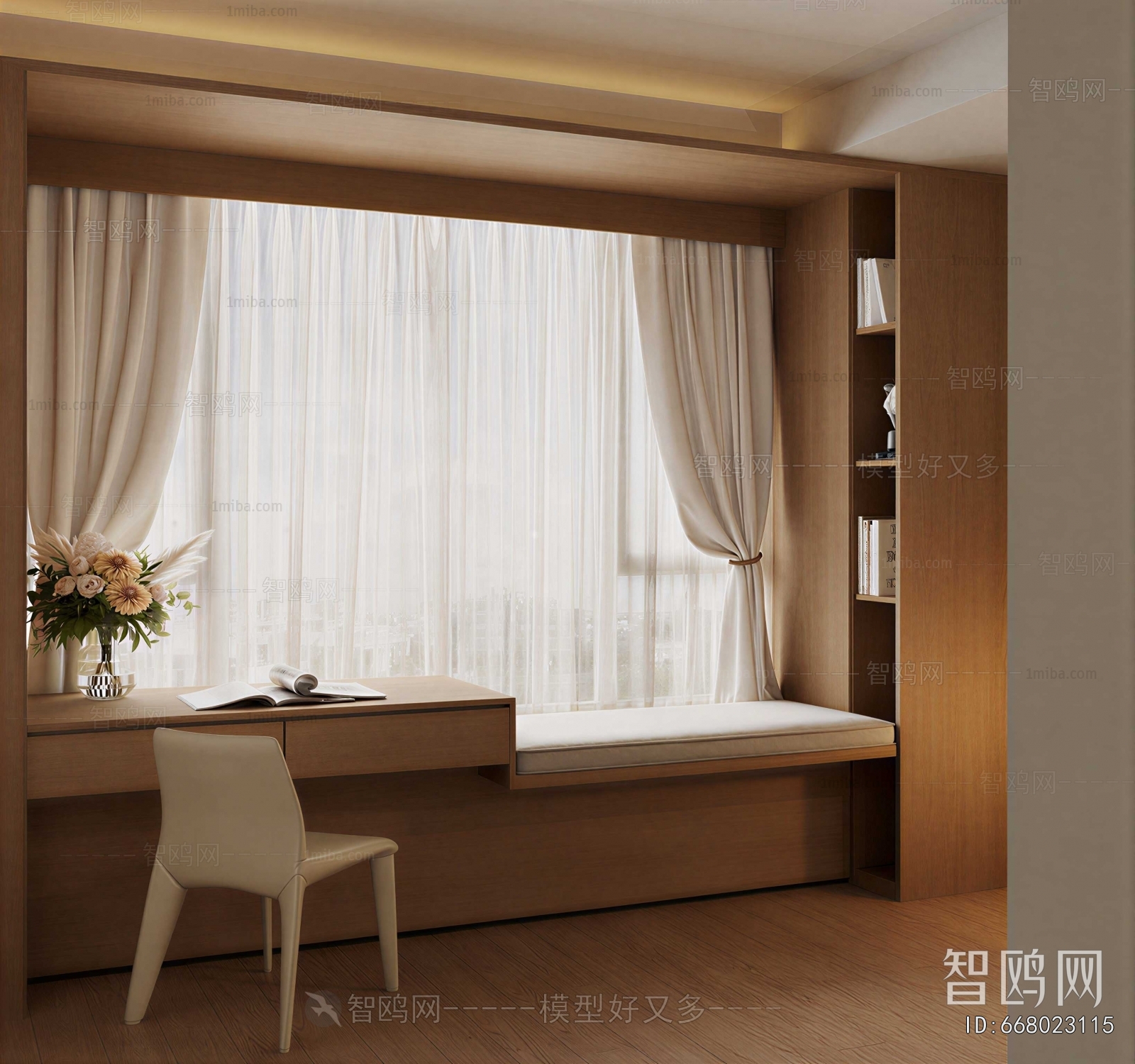 Modern Bay Window