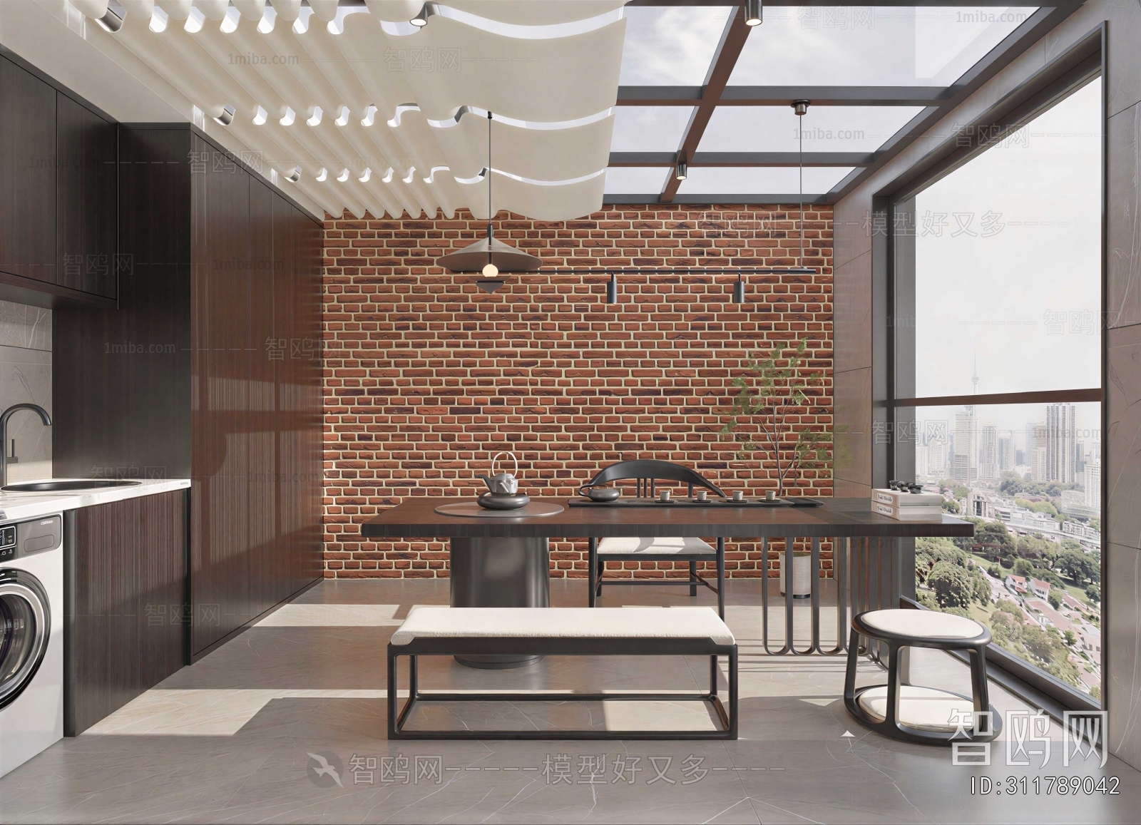 Modern Glass Sun Room