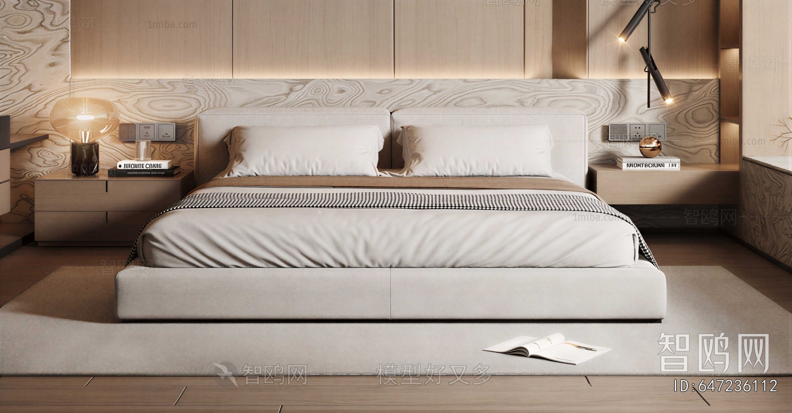 Modern Double Bed