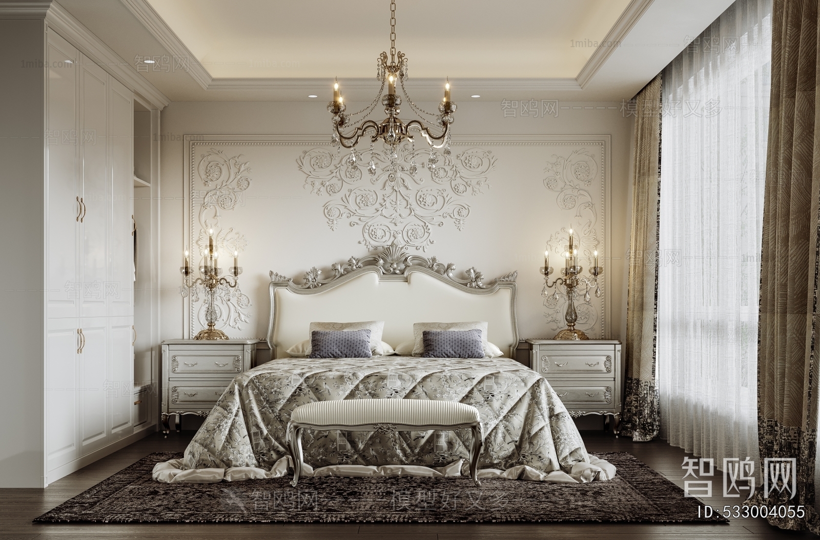 French Style Bedroom