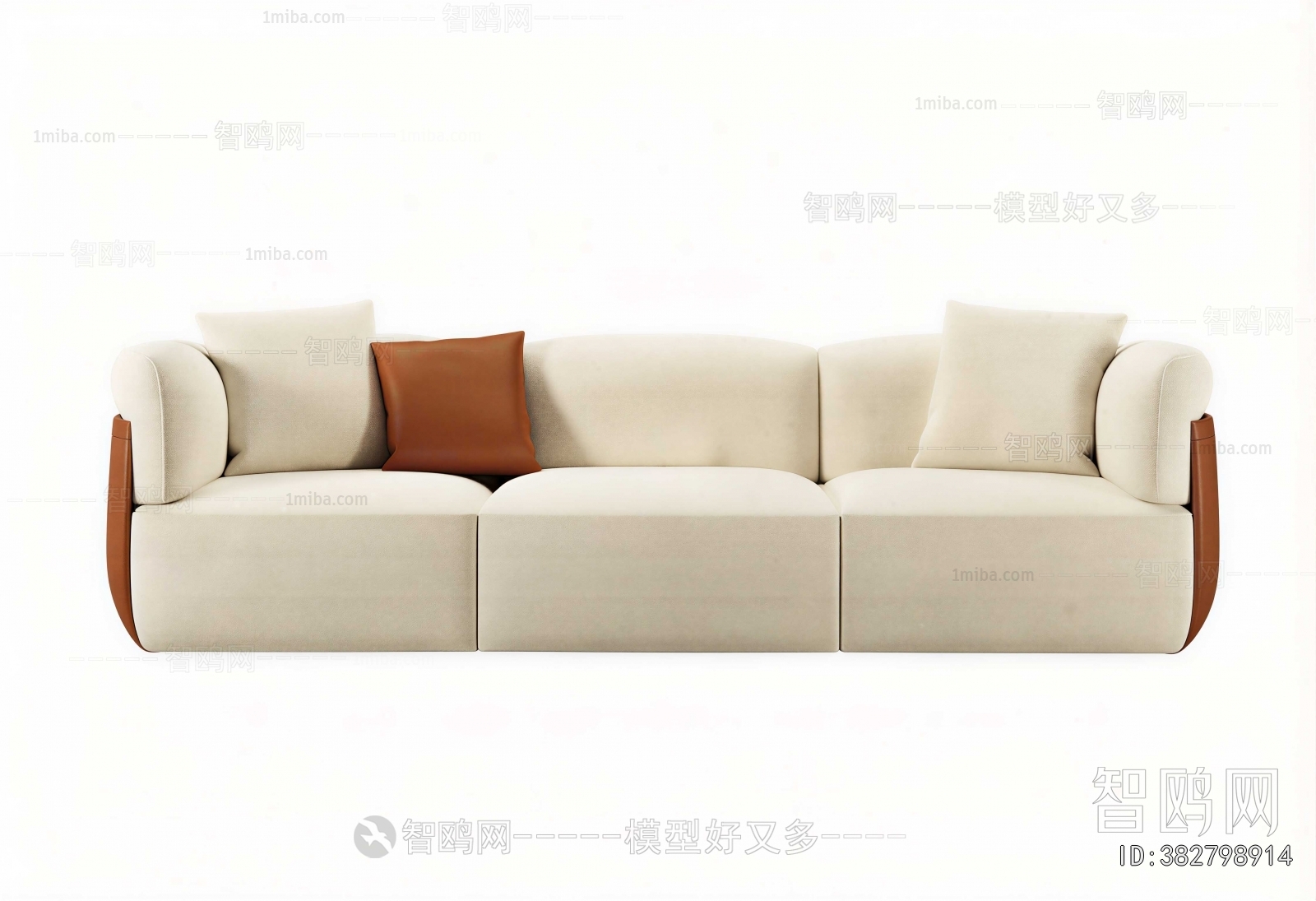 Modern Three-seat Sofa