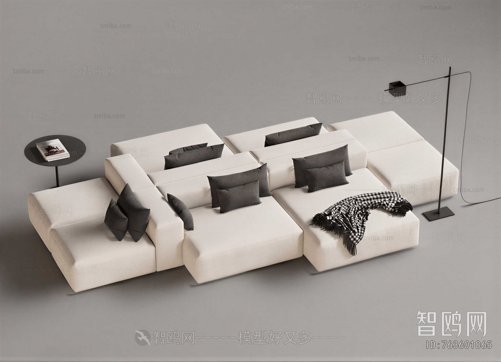 Modern Multi Person Sofa