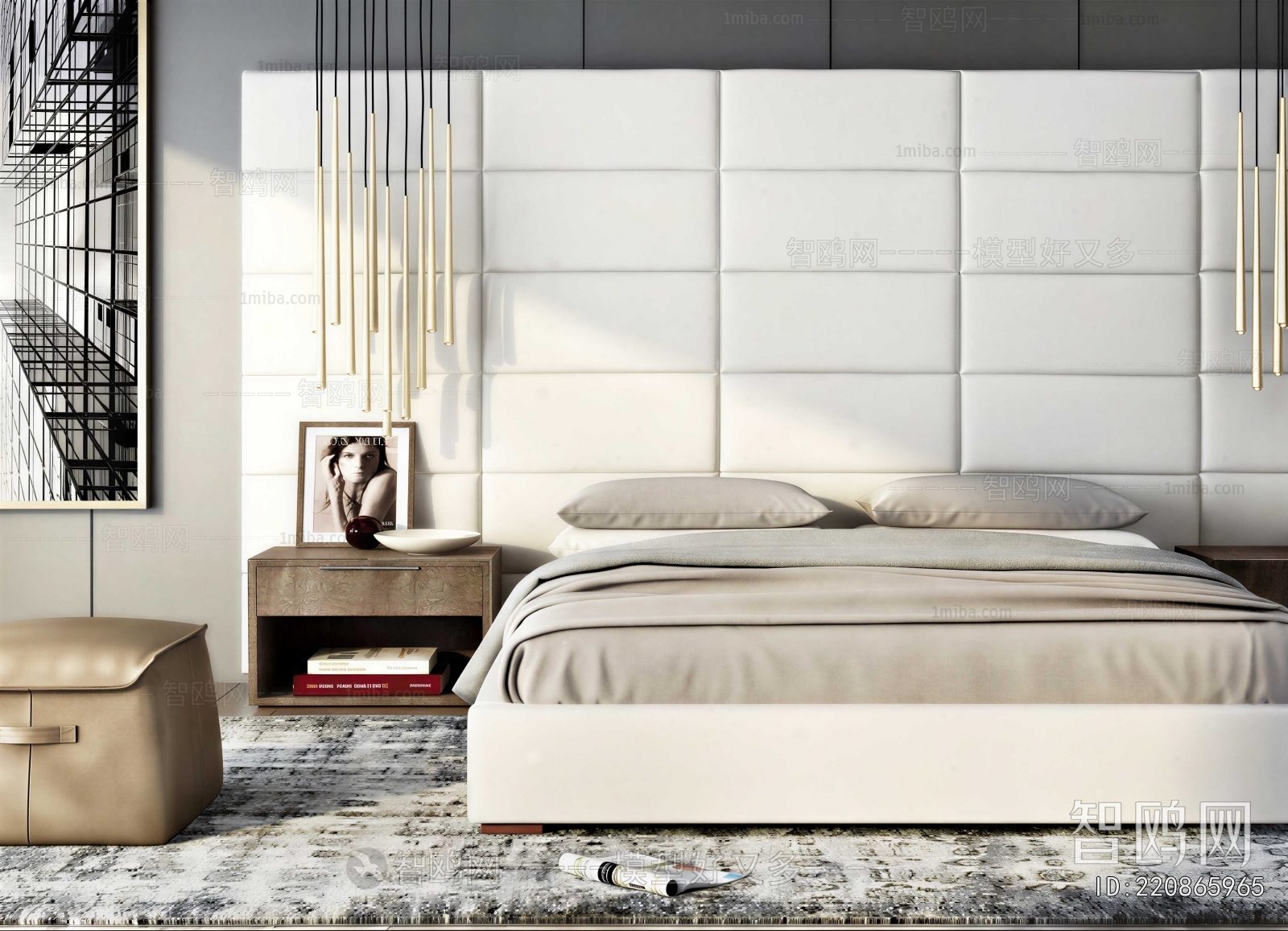 Modern Double Bed