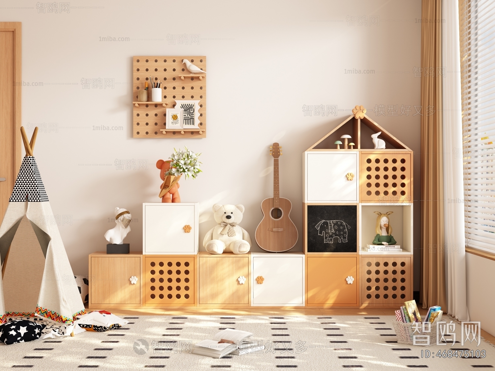 Modern Decorative Cabinet