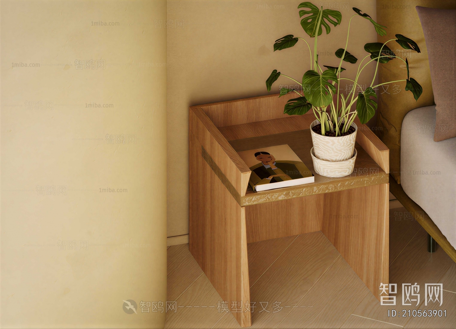 Modern Bedside Cupboard