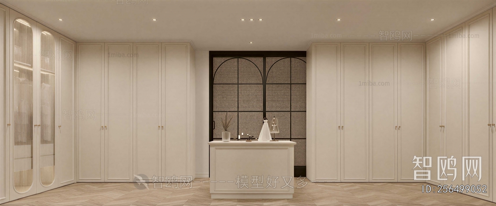Modern Clothes Storage Area