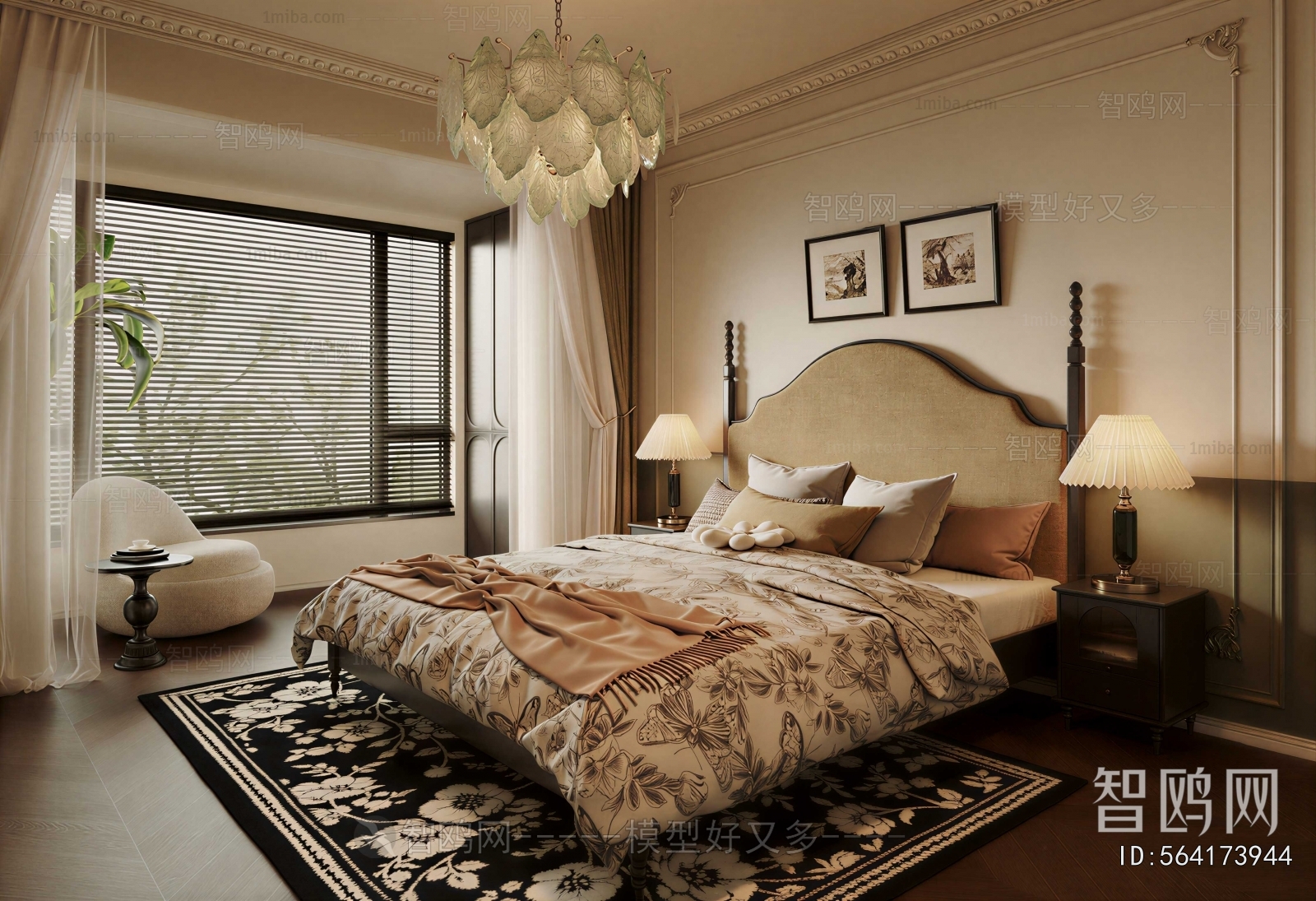 French Style Bedroom