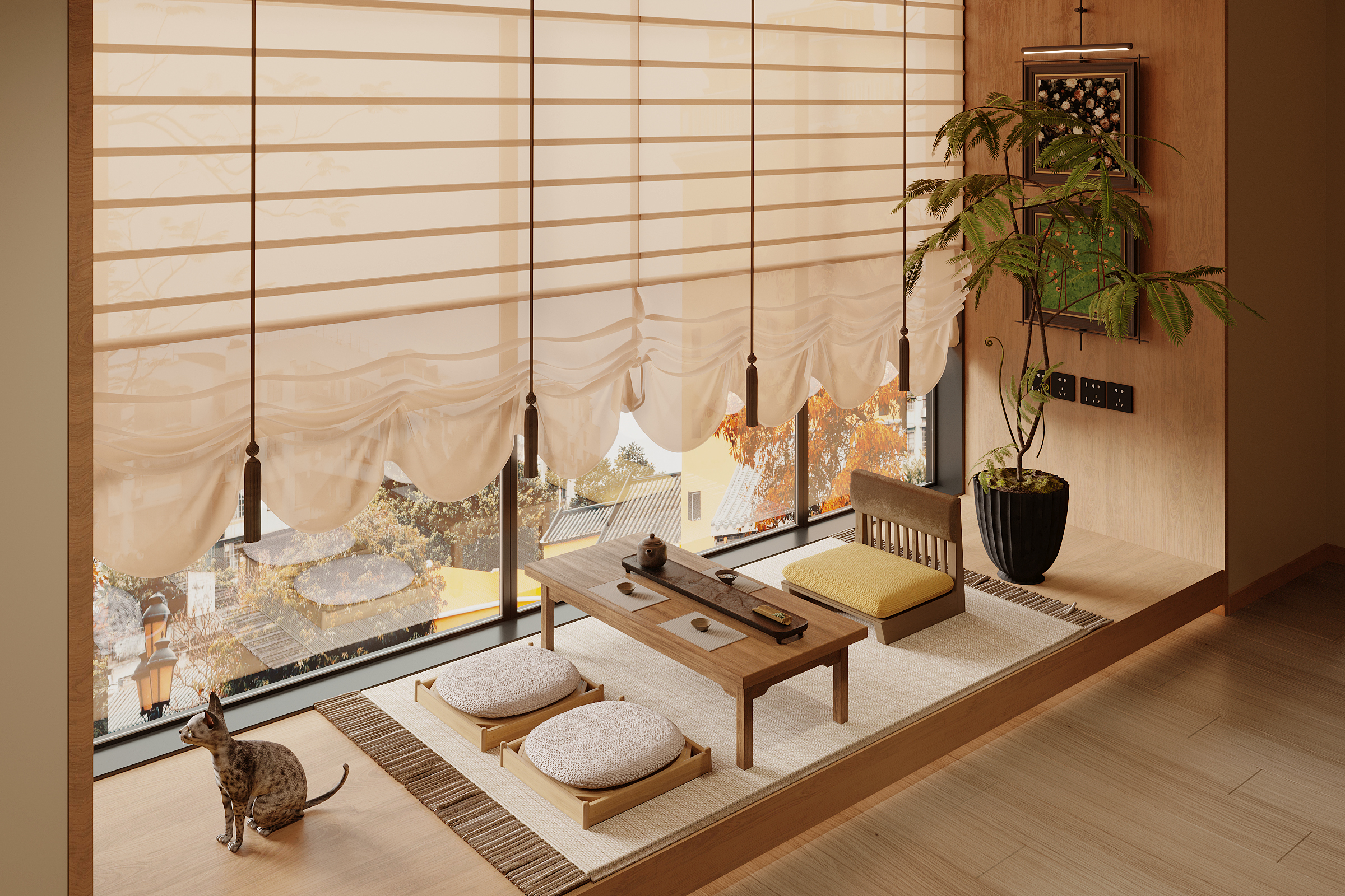 New Chinese Style Tea House