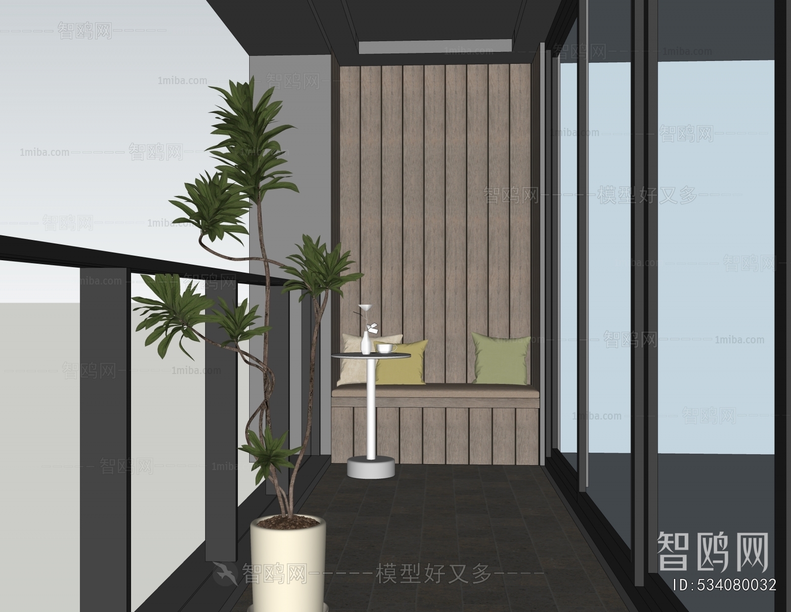 Modern Leisure Balcony