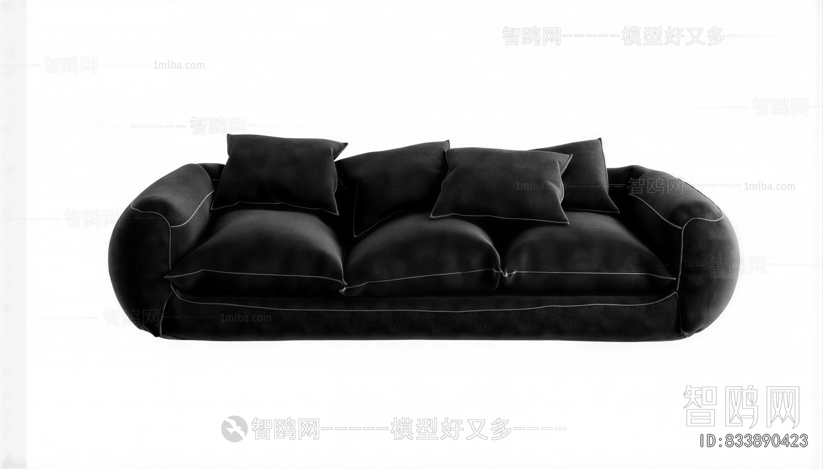 Modern Three-seat Sofa