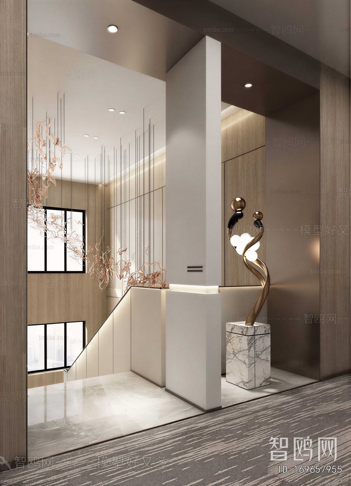 Modern Hallway