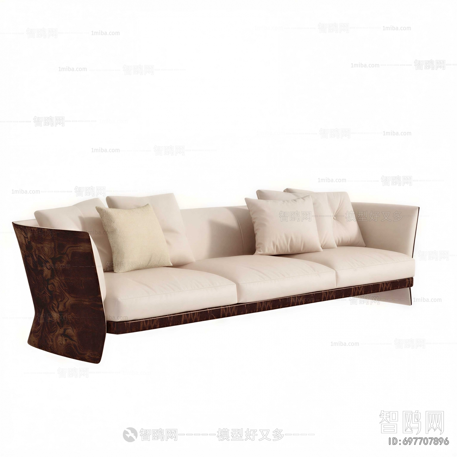 Modern Three-seat Sofa
