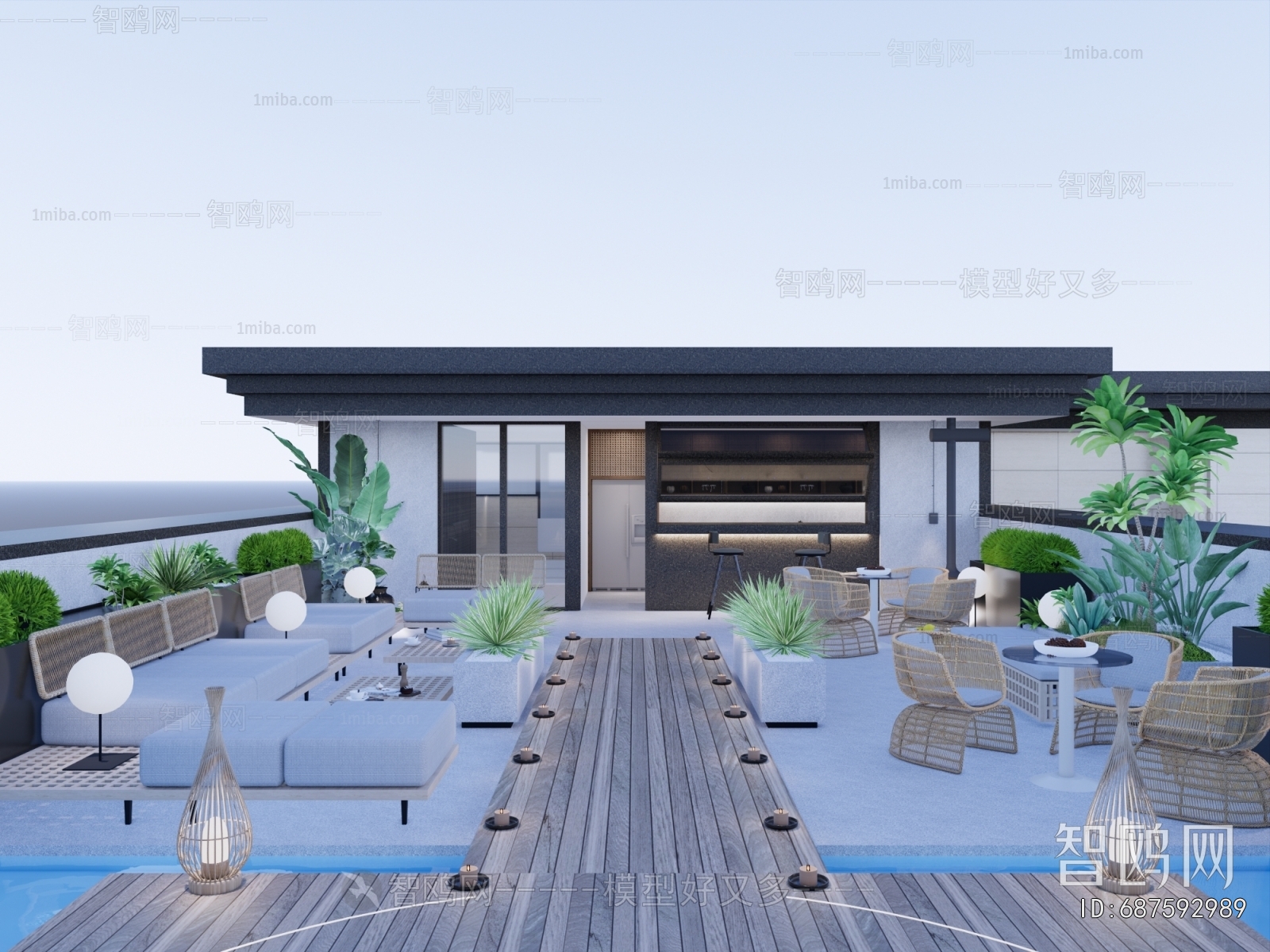 Modern Terrace