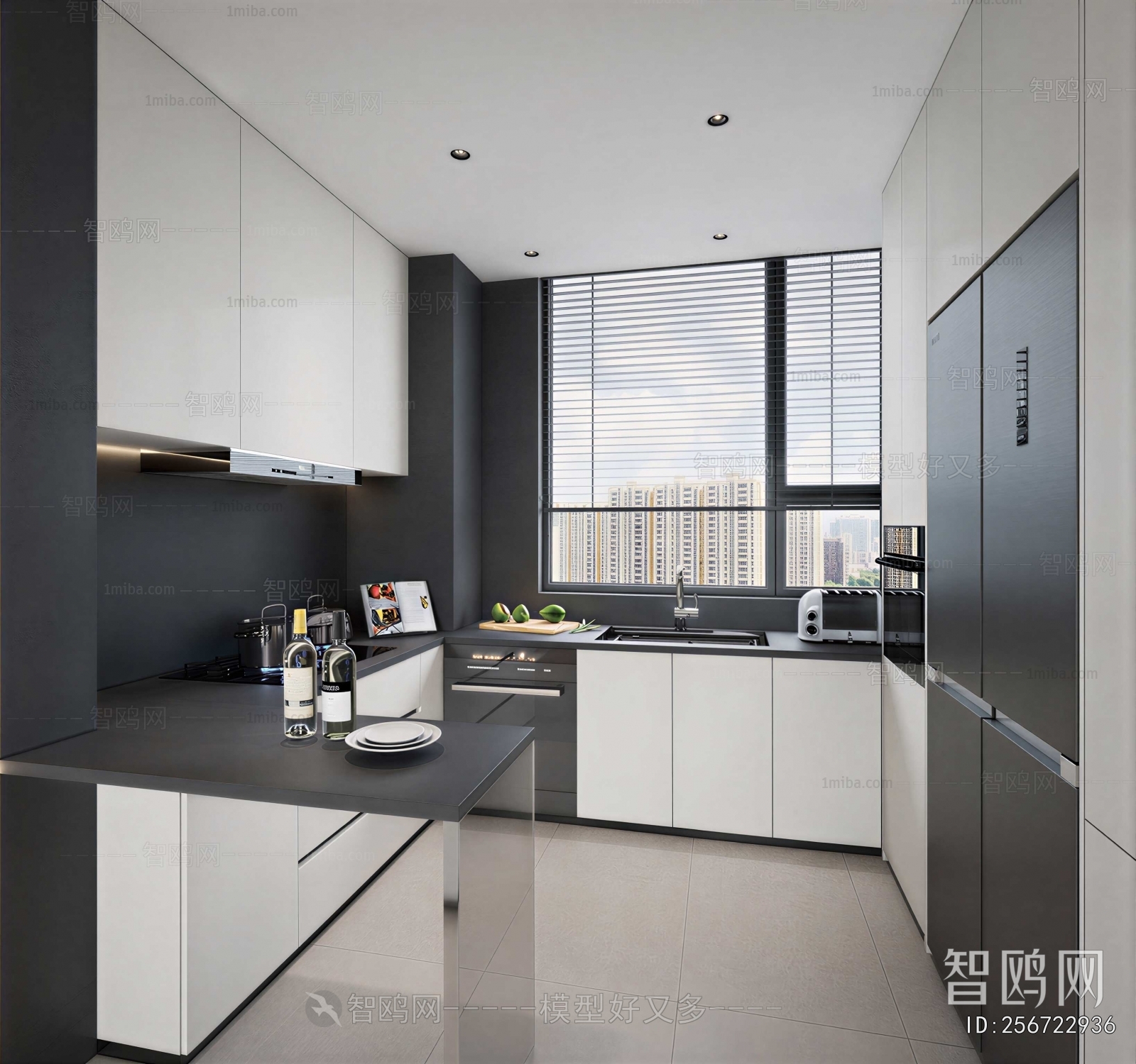 Modern The Kitchen