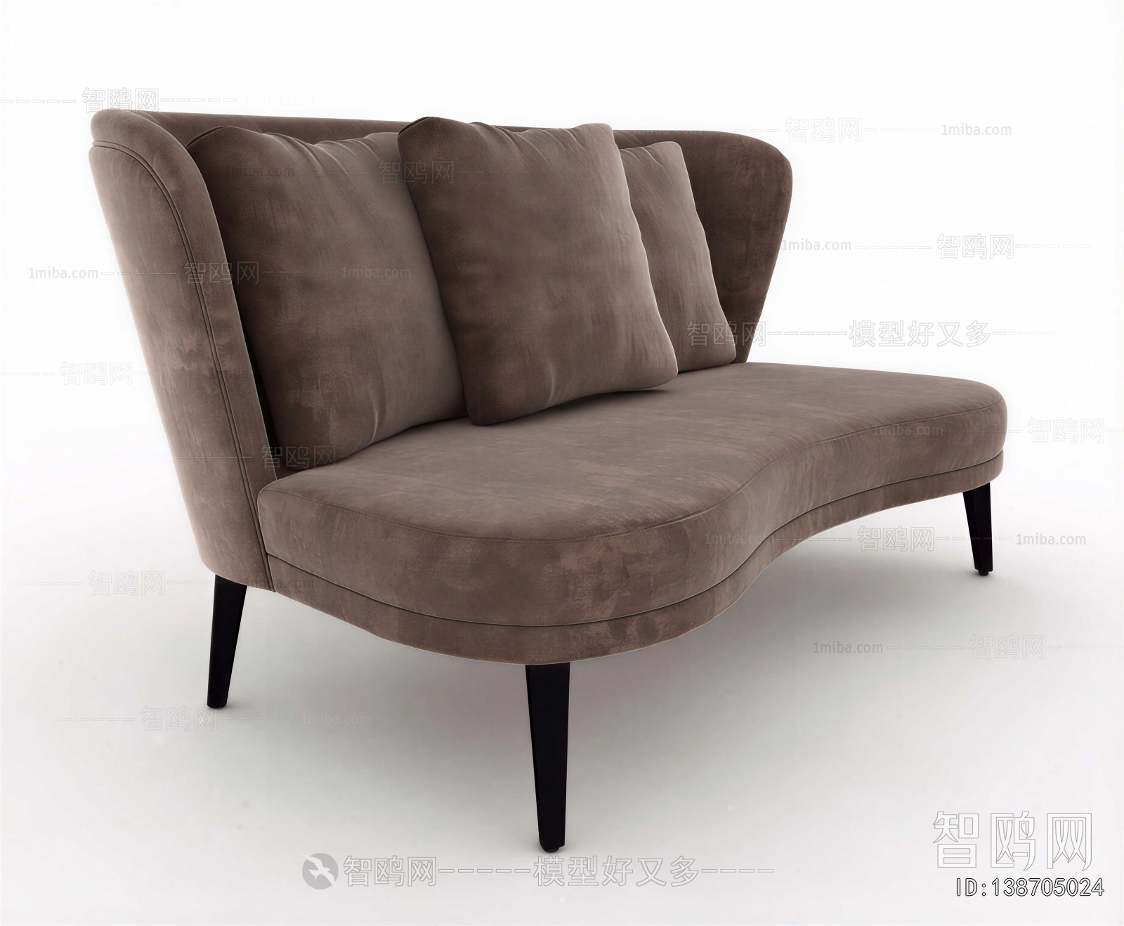 Modern Curved Sofa