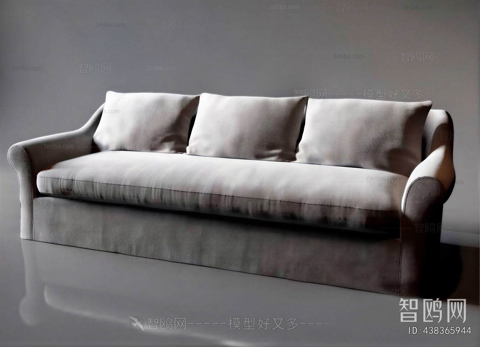 Modern Three-seat Sofa