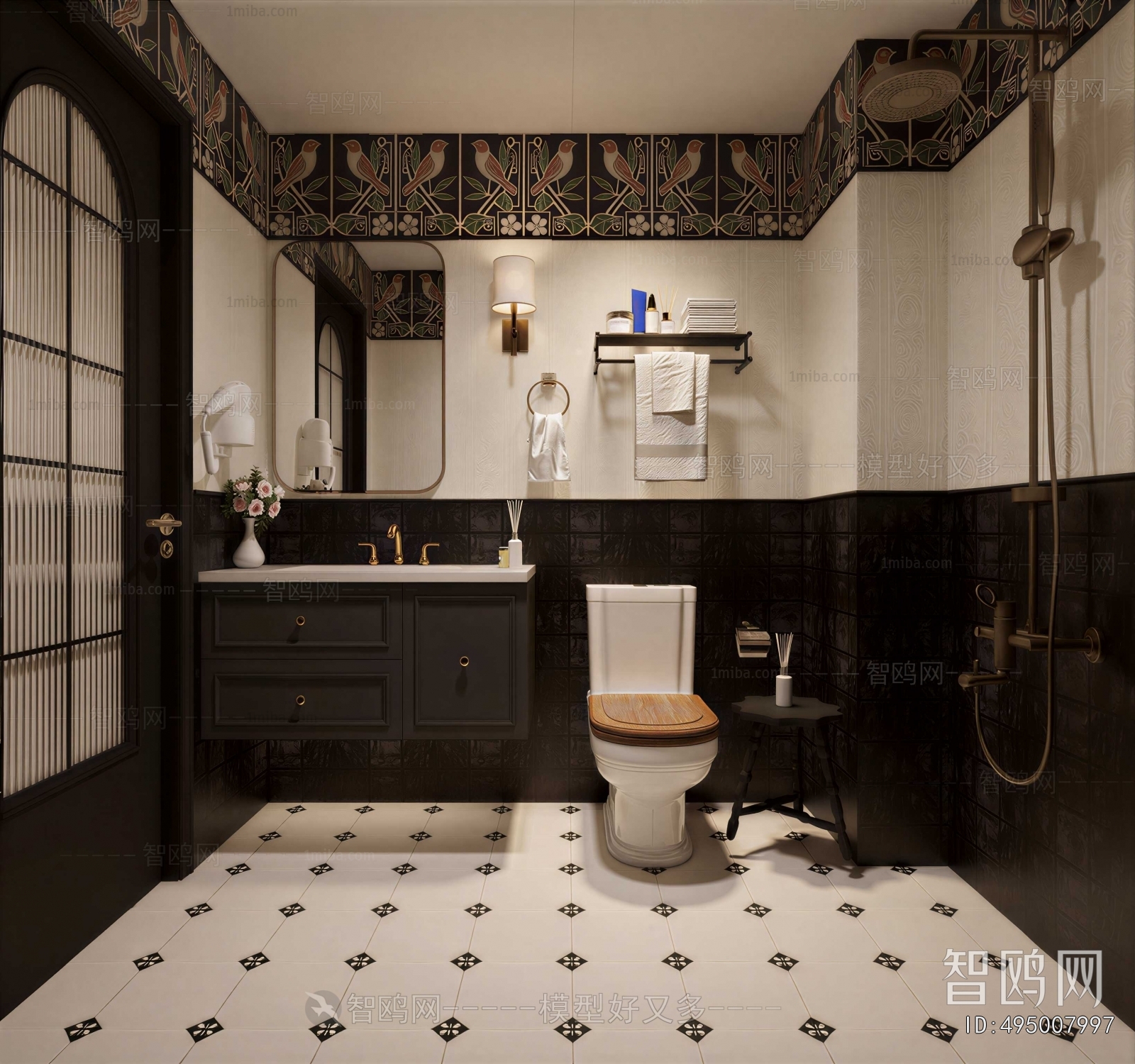 French Style TOILET